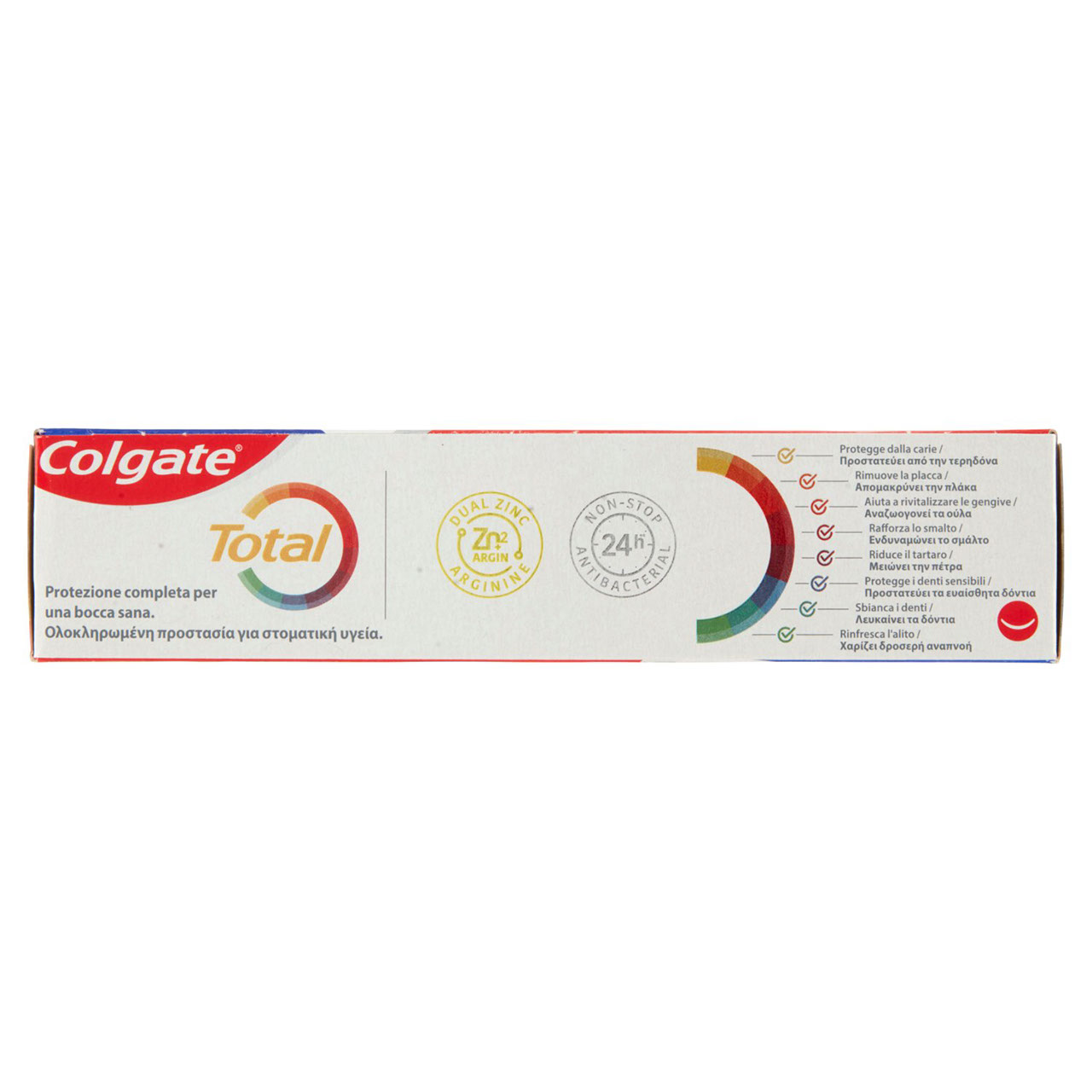 Colgate dentifricio Total Whitening protezione 24h