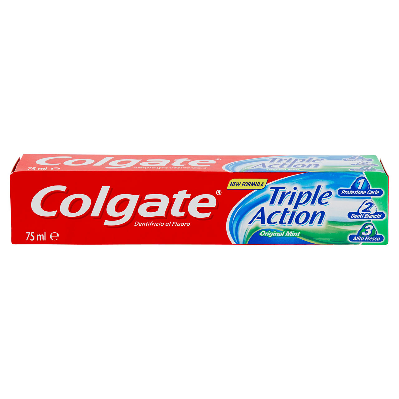 Colgate dentifricio Triple Action protezione carie 75 ml