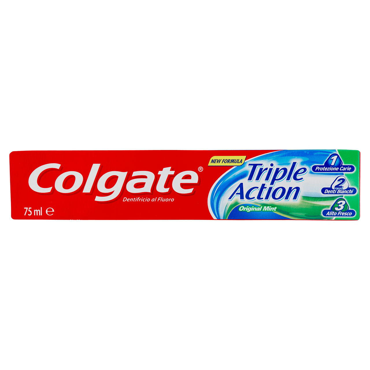 Colgate dentifricio Triple Action protezione carie 75 ml