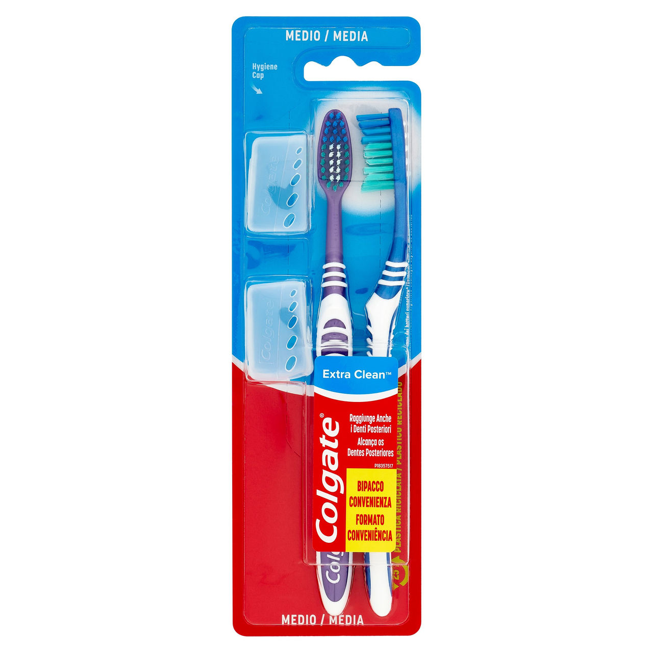 Colgate spazzolino Extra Clean medio 2 pz