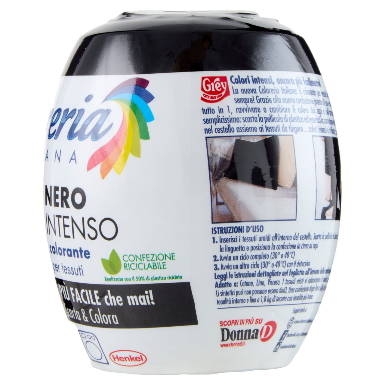Nero Intenso Coloreria 350 gr. in vendita online