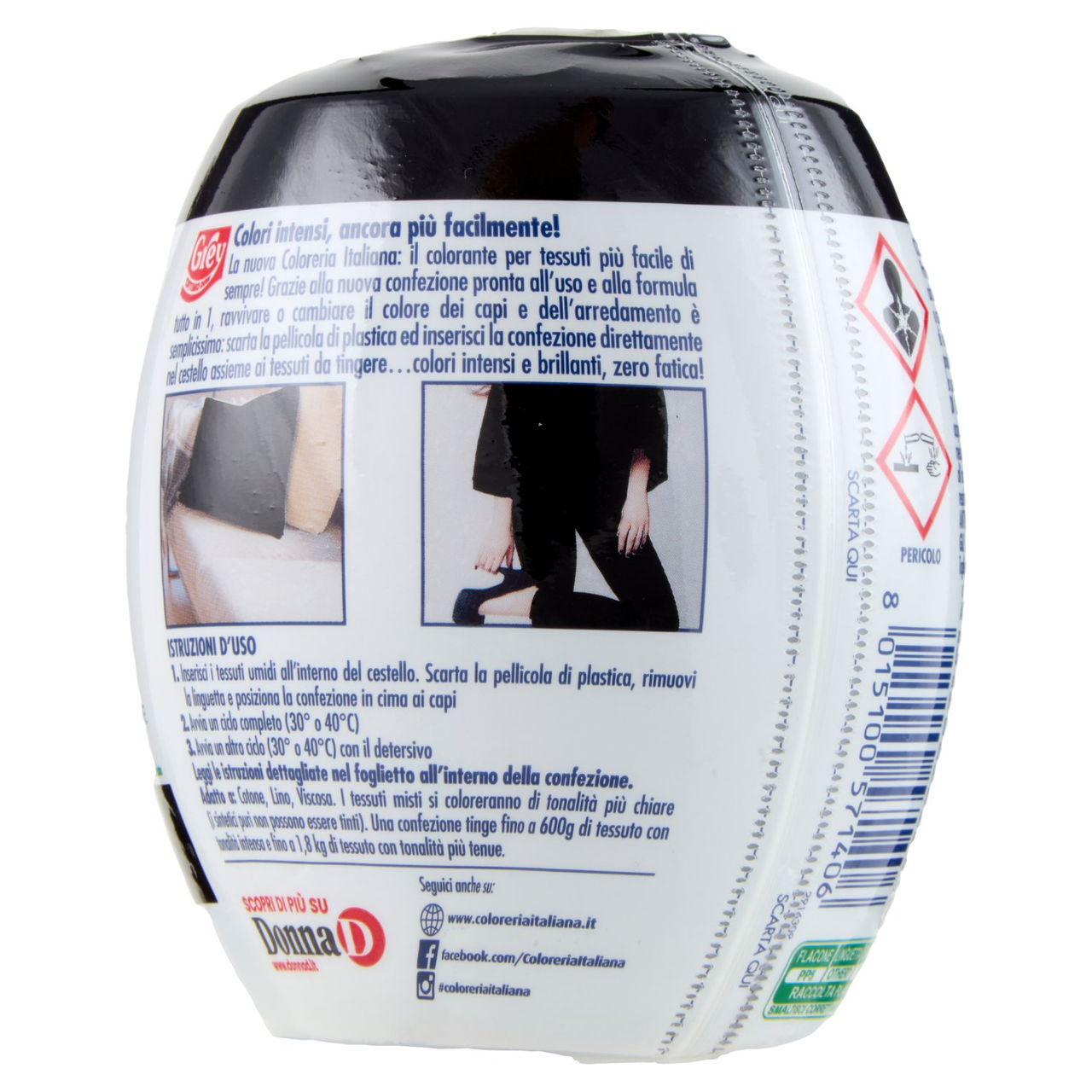 Nero Intenso Coloreria 350 gr. in vendita online