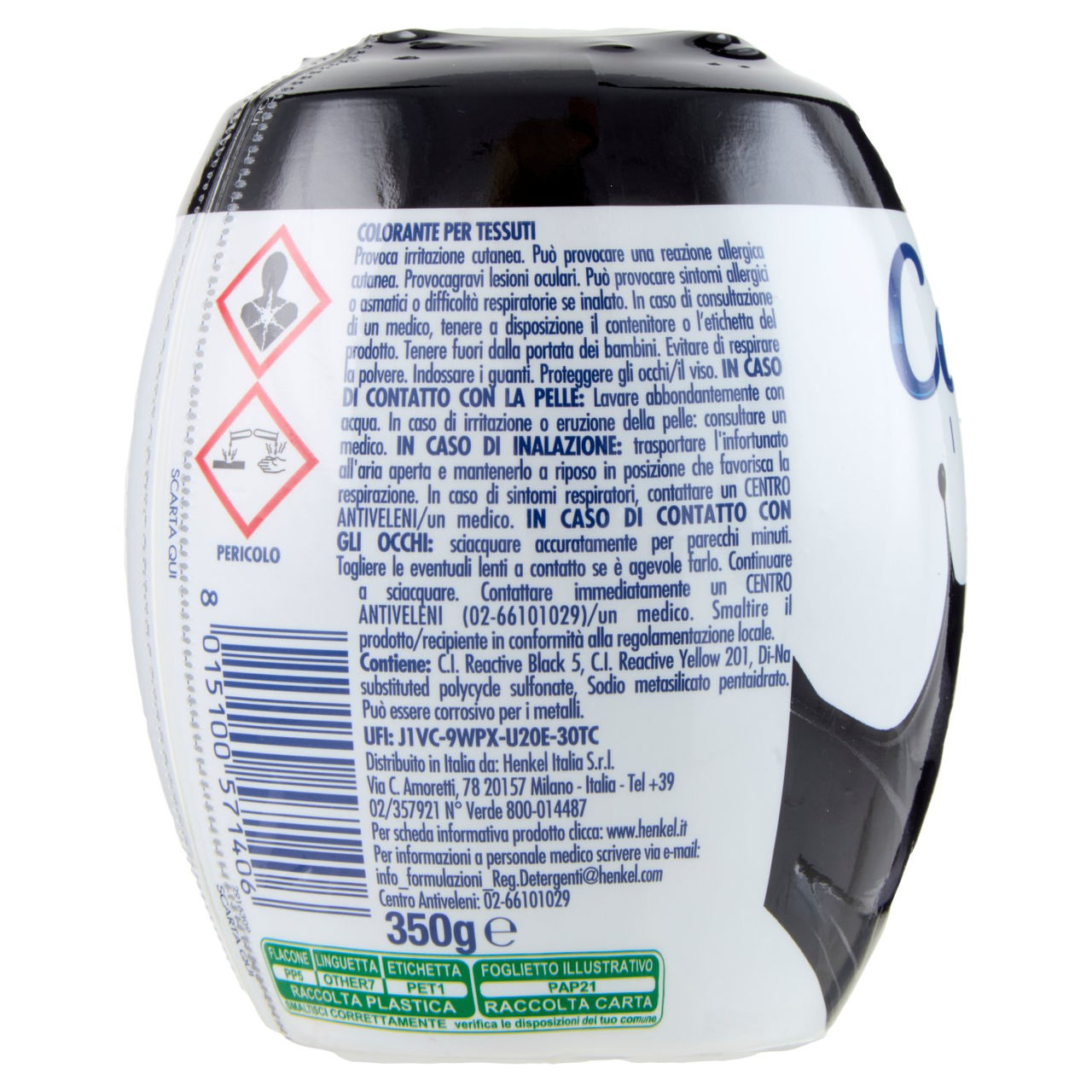 Nero Intenso Coloreria 350 gr. in vendita online
