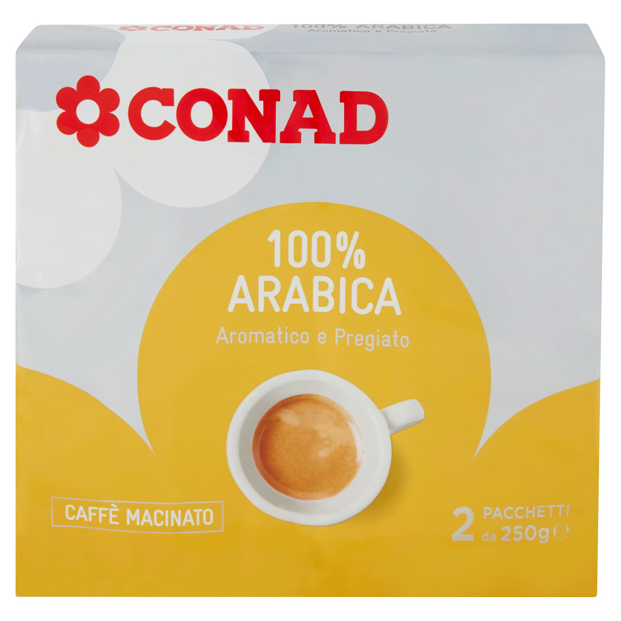 Caffè Arabica Aromatico Pregiato Macinato Conad