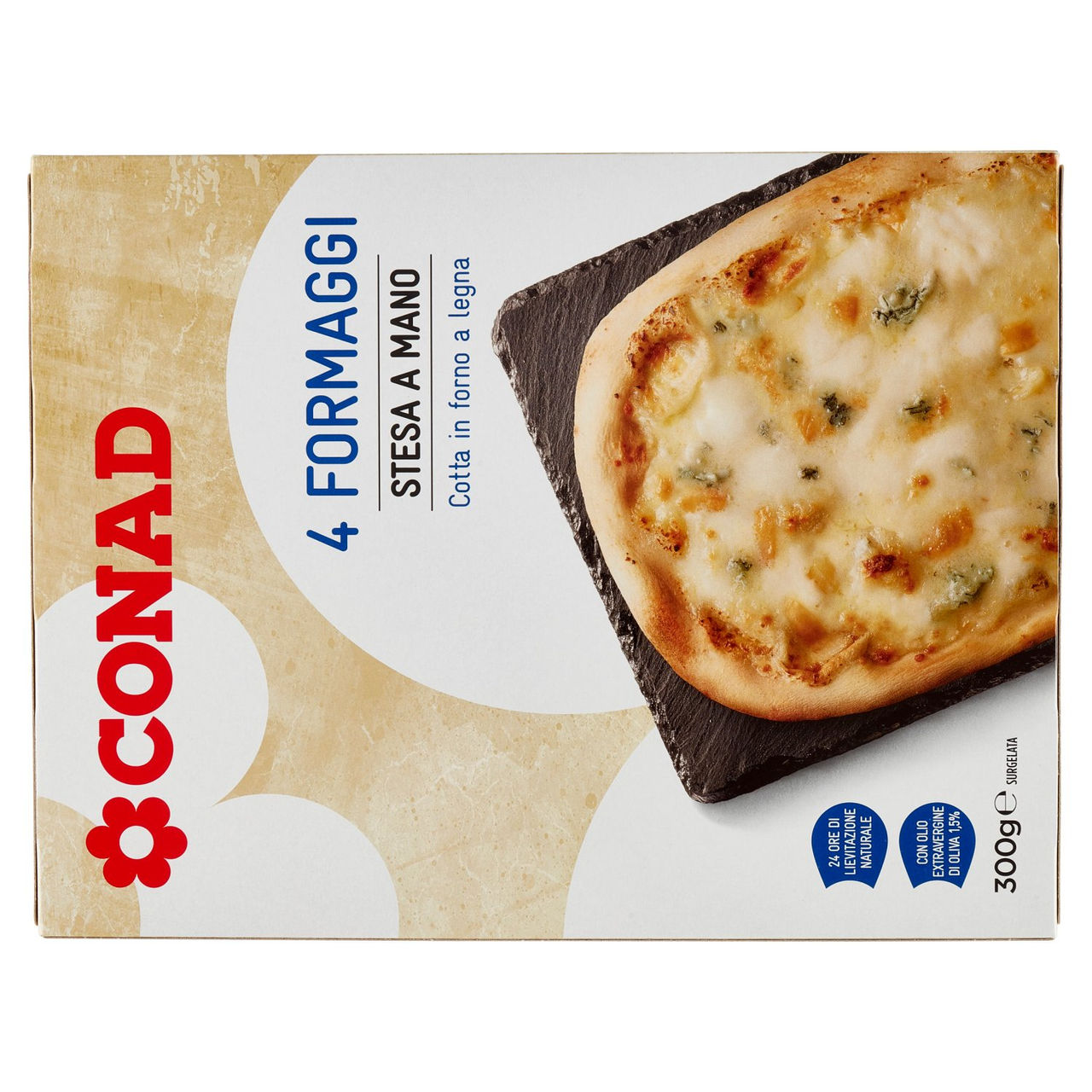 Pizza 4 Formaggi Surgelata Conad vendita online