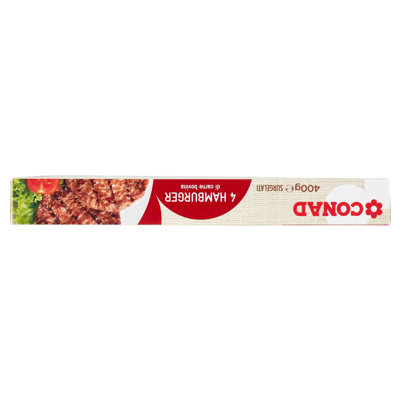 Hamburger Carne Bovina Surgelati 4x100g Conad