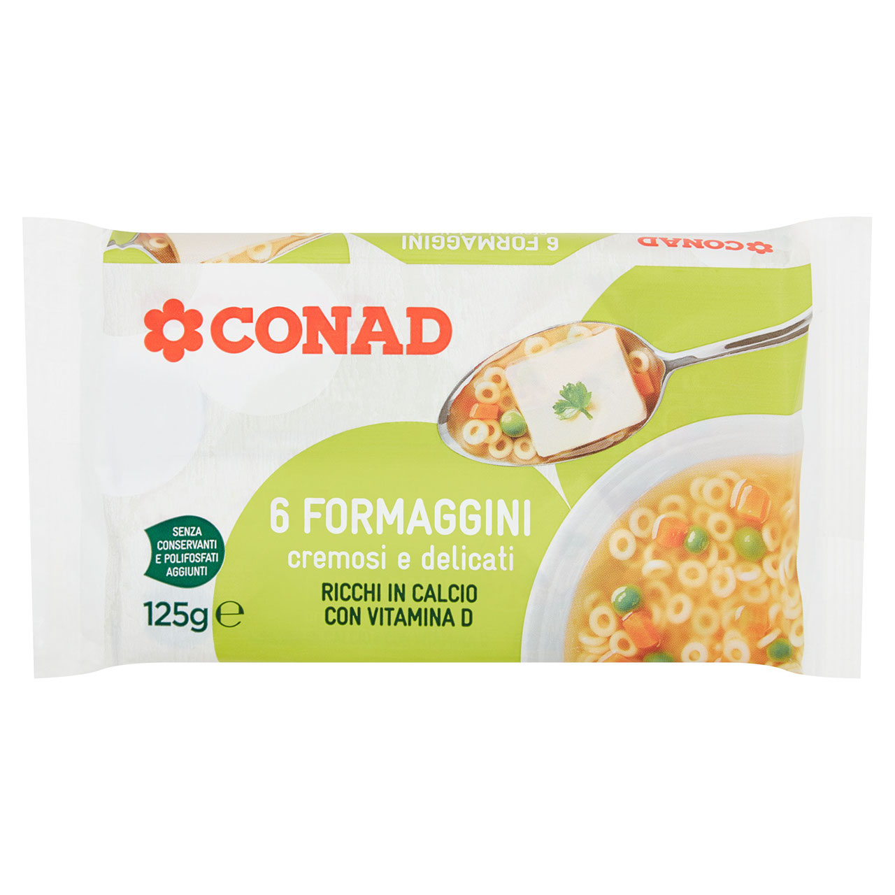 Formaggini cremosi e delicati 125 g Conad