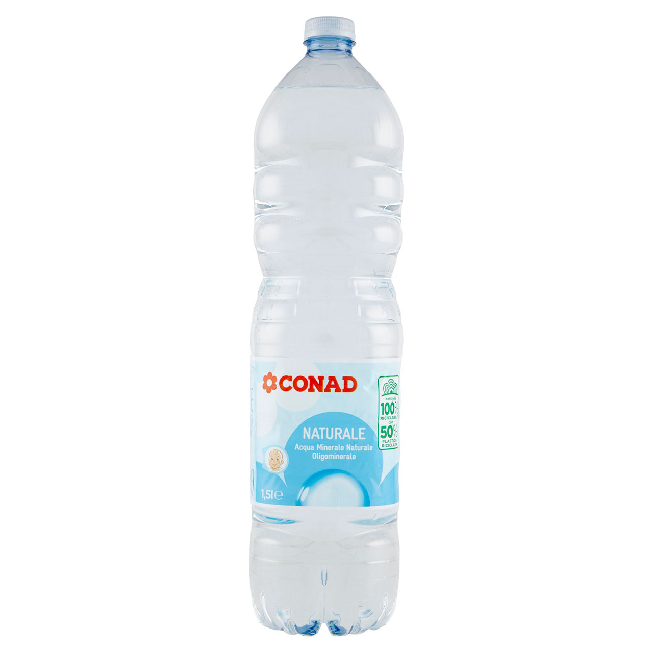 Acqua minerale naturale 1.5 l Conad