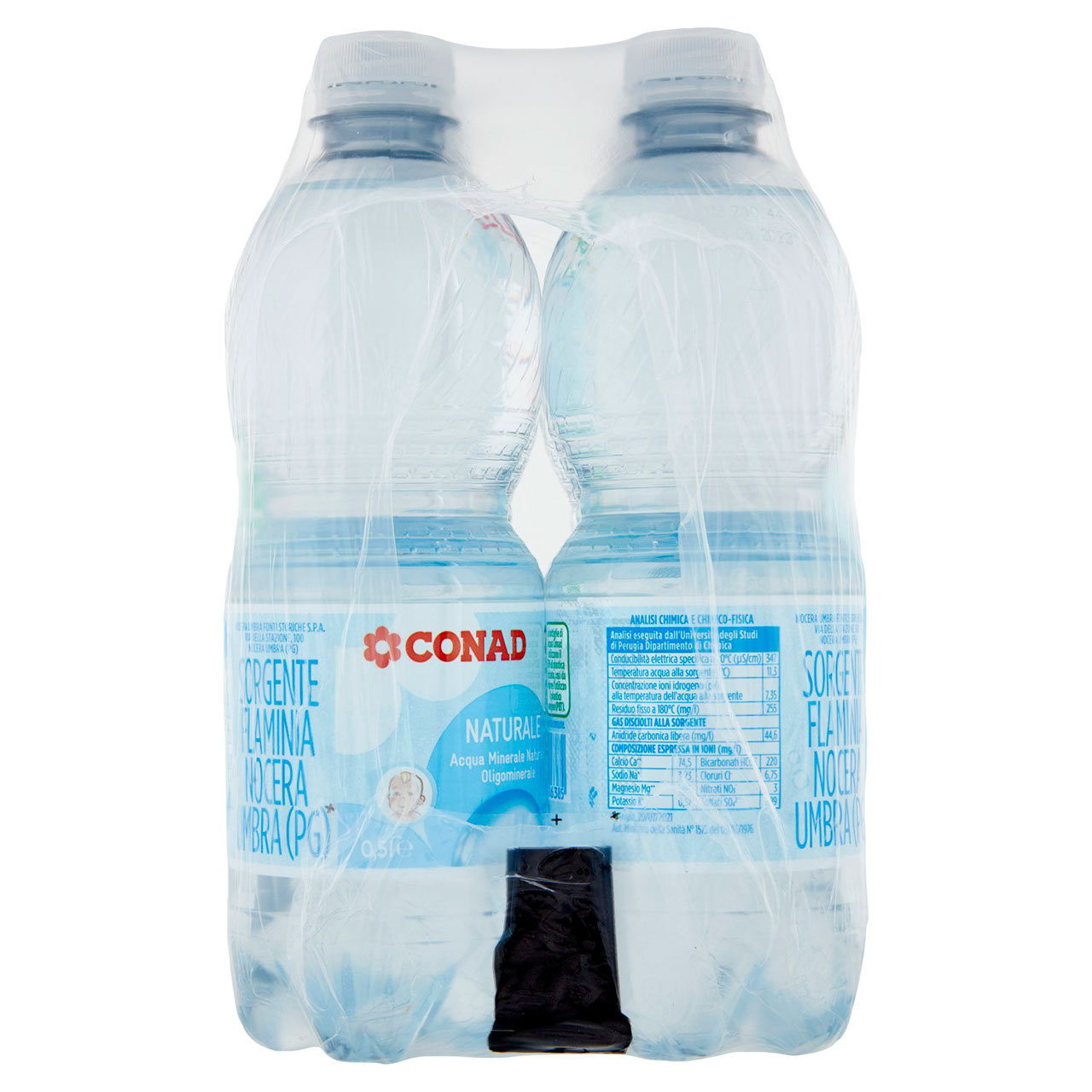 CONAD Acqua Minerale Naturale 6 x 0,5 l