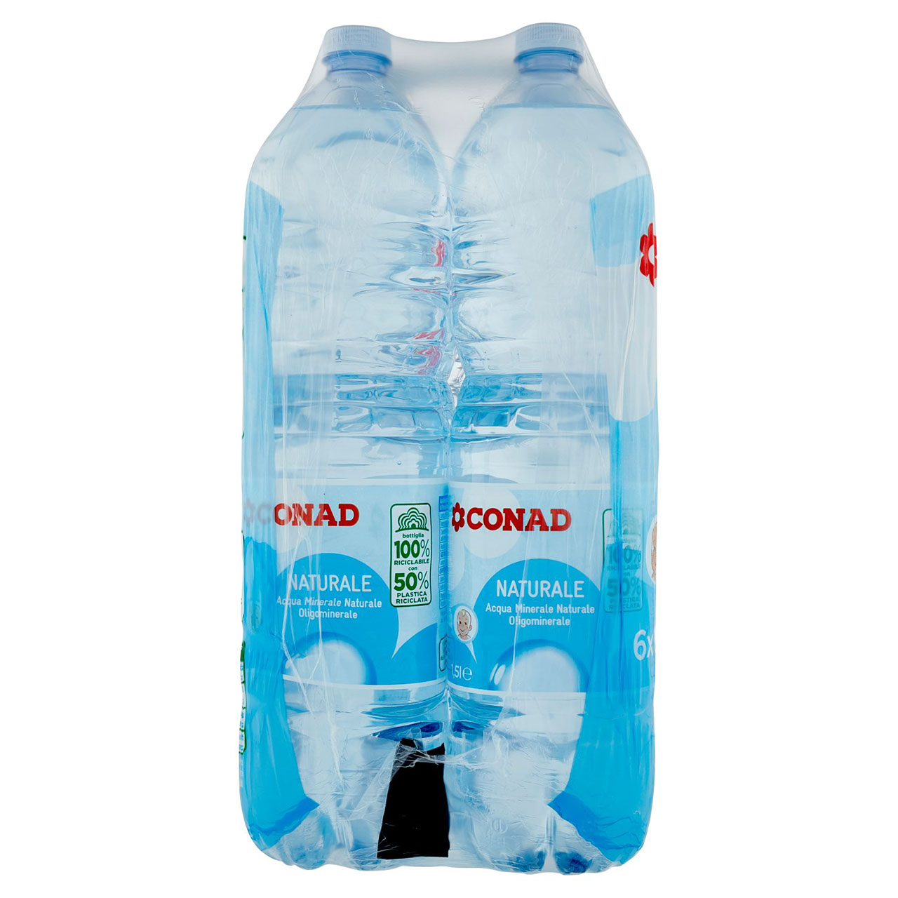 Acqua Minerale Naturale 6 x 1,5 l Conad