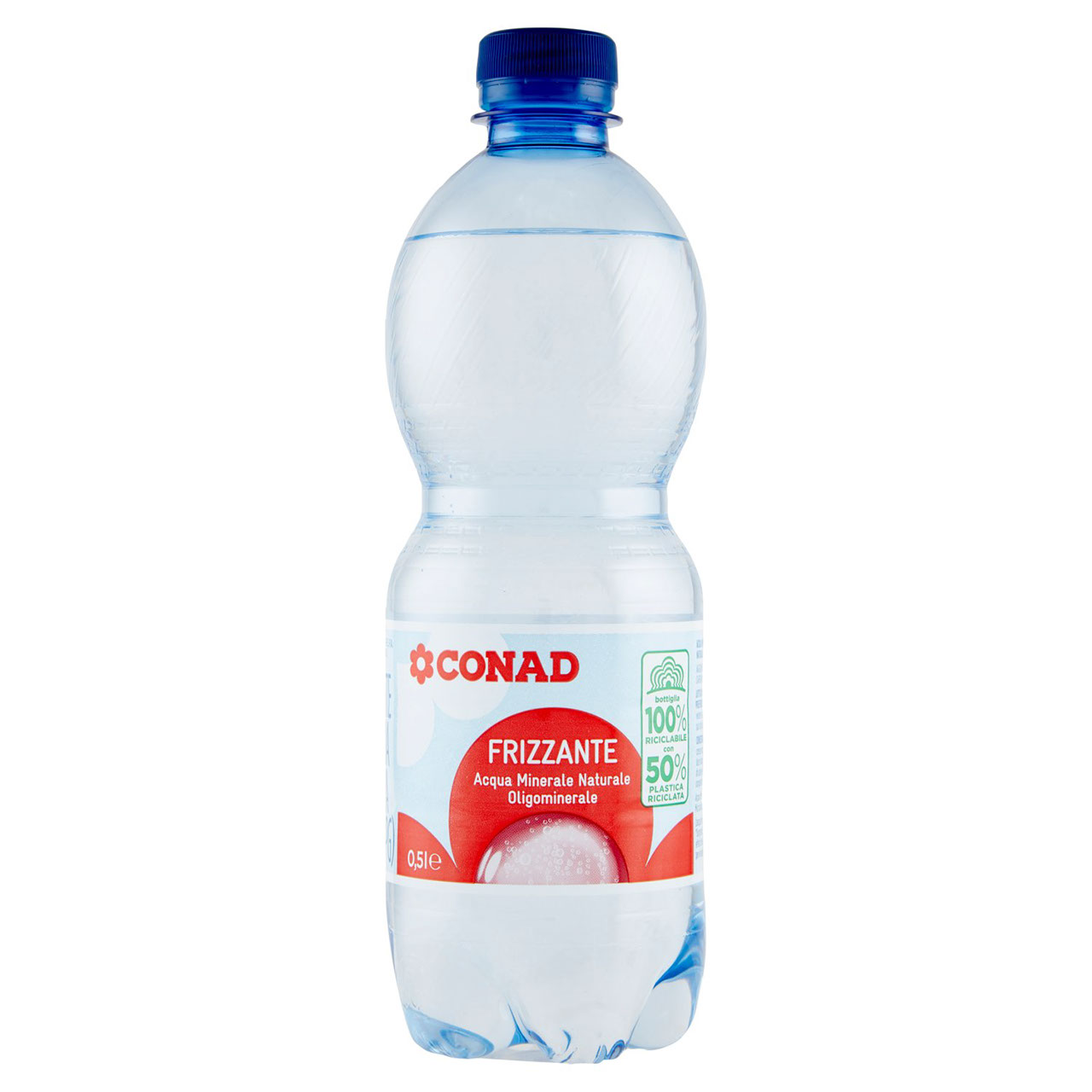 Acqua Minerale Naturale Frizzante 0,5 l Conad