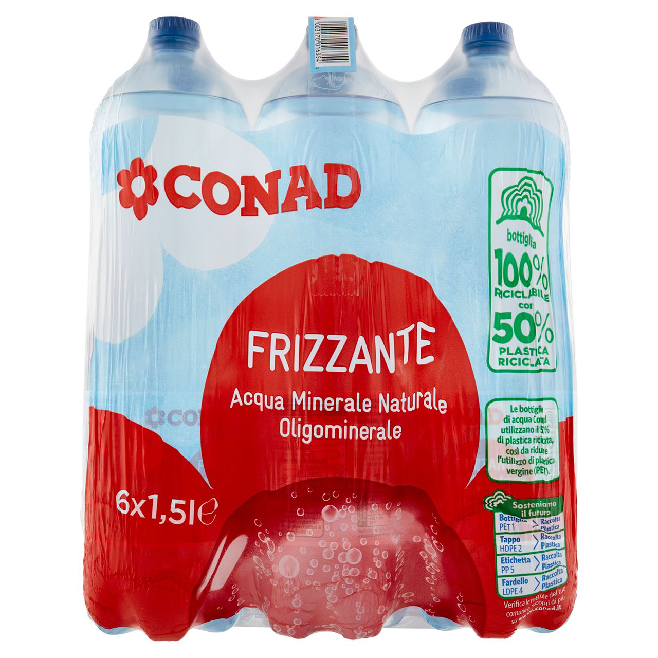 Acqua Minerale Frizzante Conad in vendita online