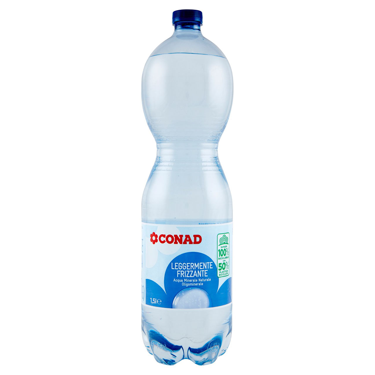 Acqua Minerale Leggermente Frizzante 1,5 l Conad