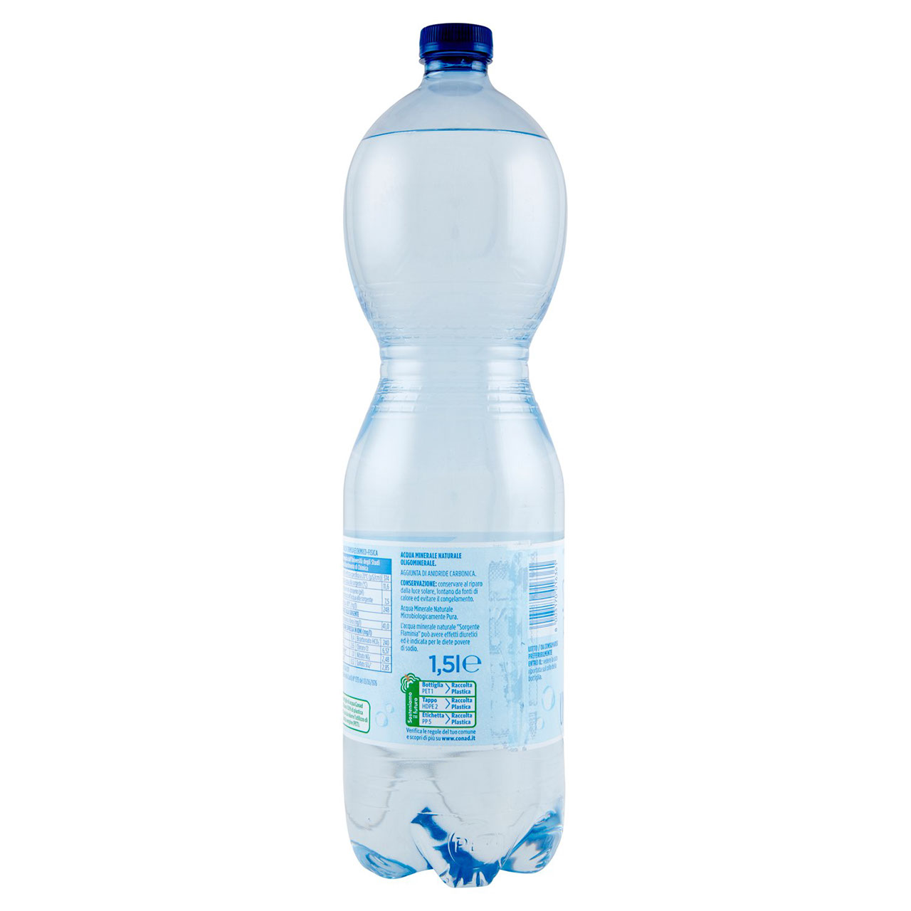 Acqua Minerale Leggermente Frizzante 1,5 l Conad