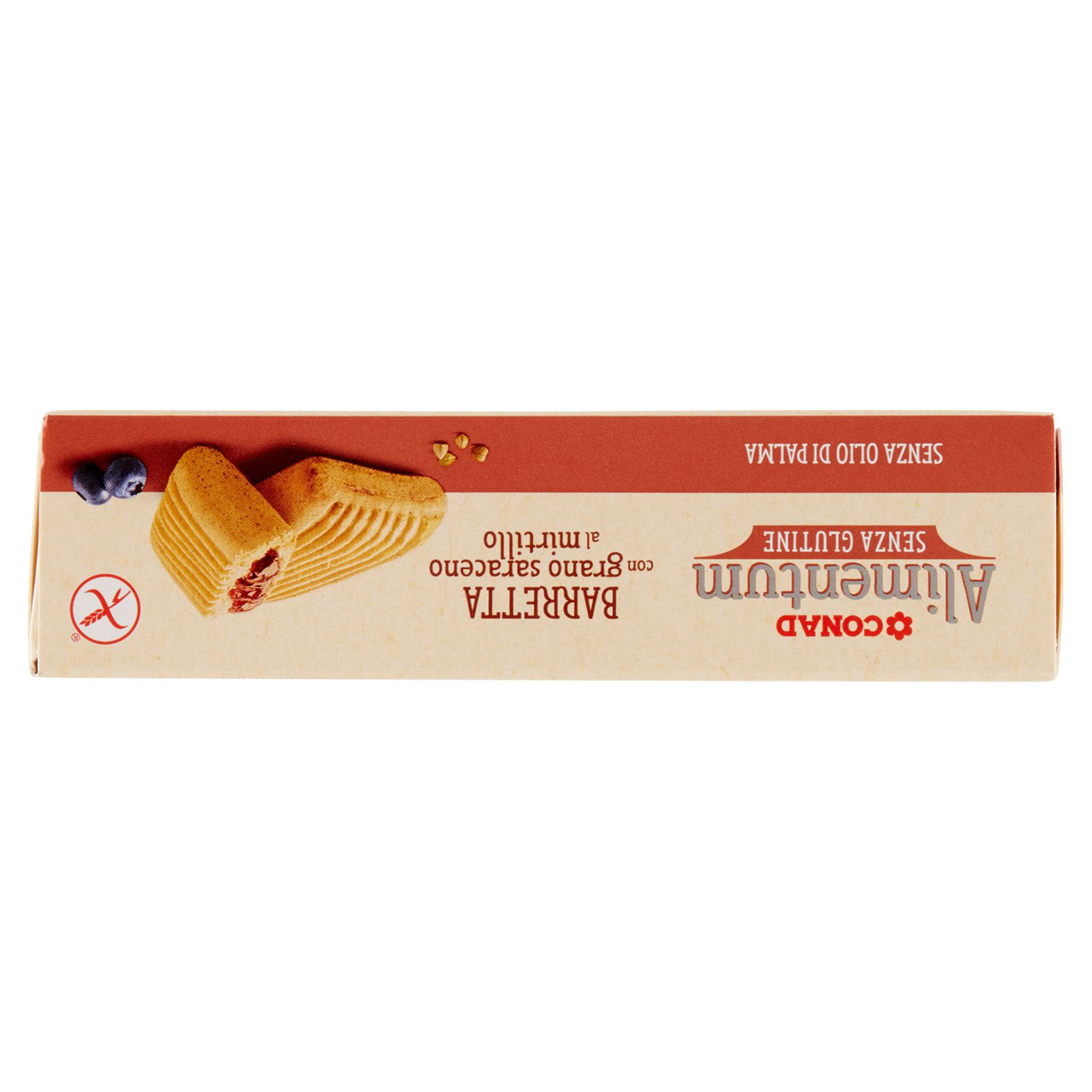 Barrette Gluten Free Grano Saraceno Mirtillo Conad