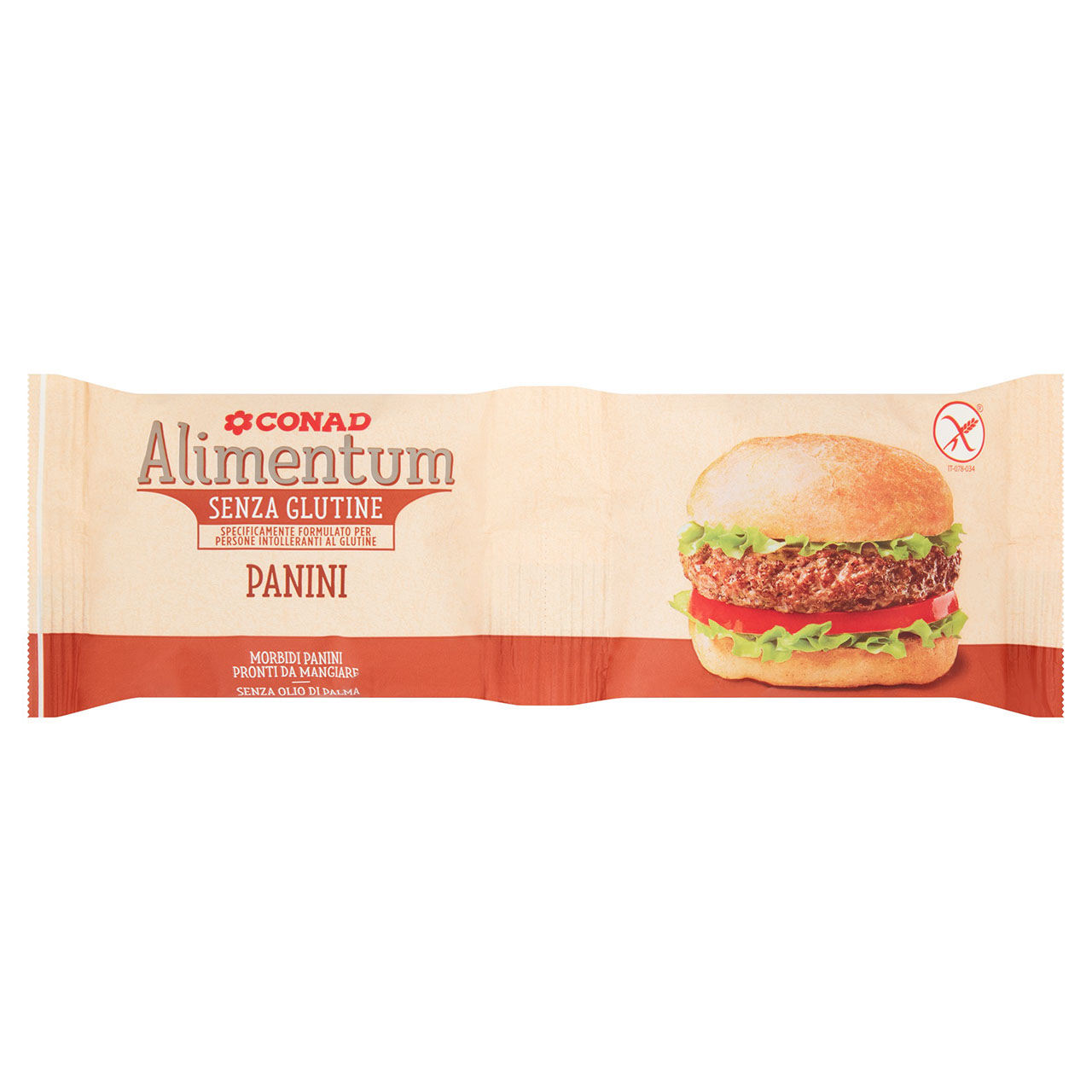 Panini Senza Glutine 2x90g Alimentum Conad online