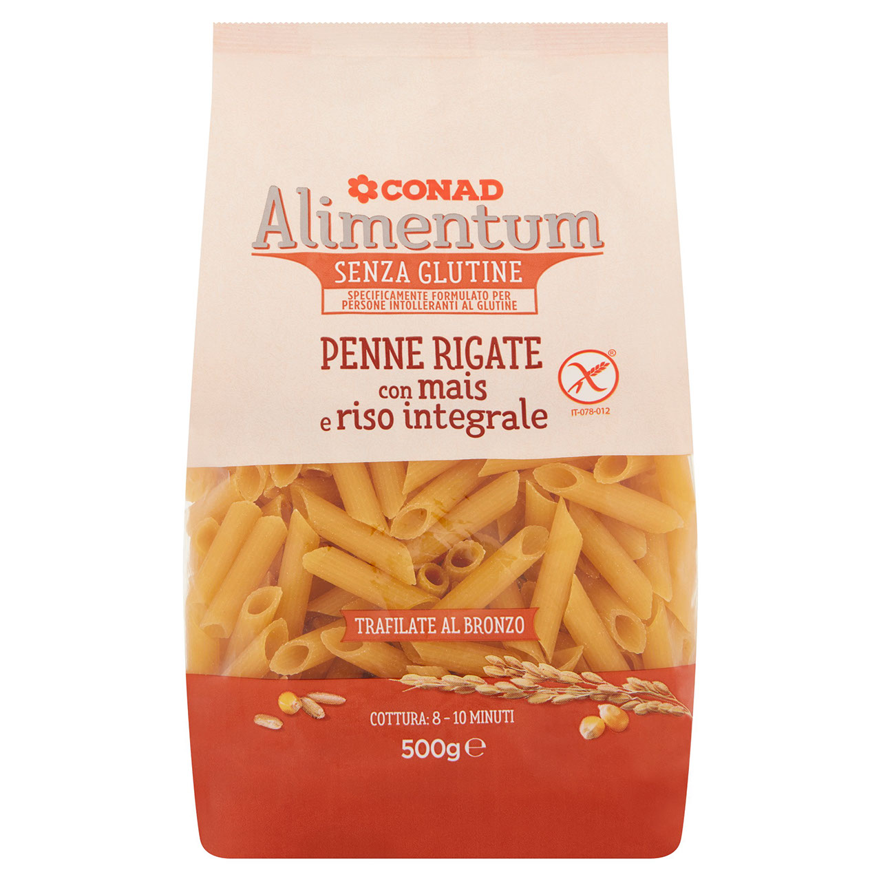 Penne Rigate Senza Glutine 500g Conad online