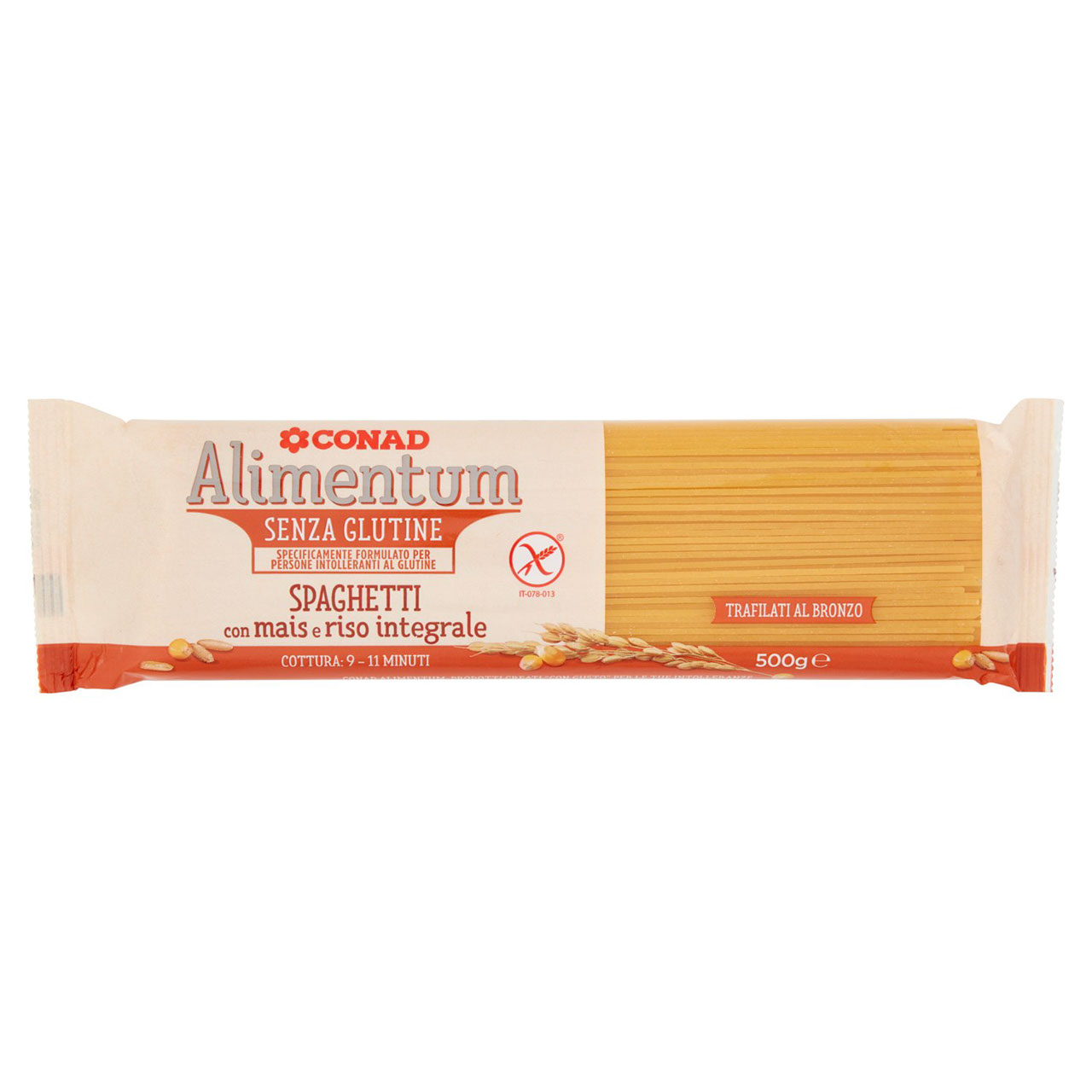 Spaghetti Senza Glutine Mais Riso Integrale Conad