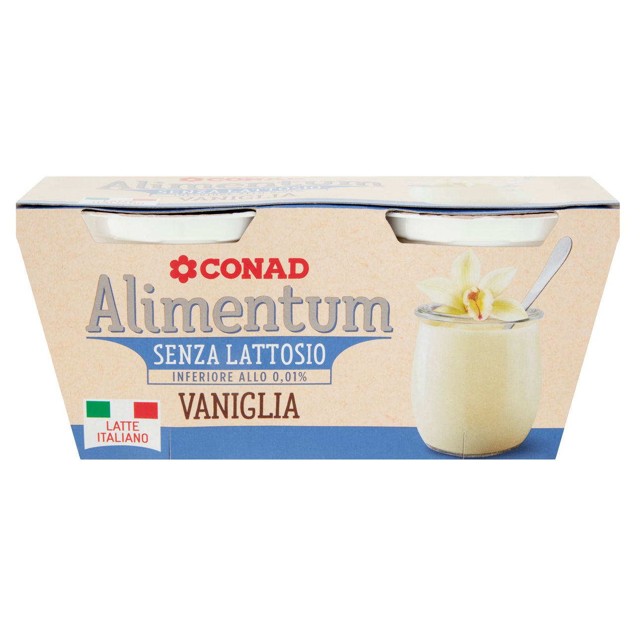 Alimentum Senza Lattosio Vaniglia 2 x 125 g