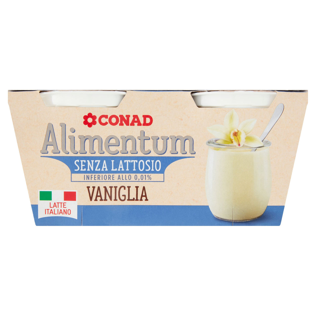 Alimentum Senza Lattosio Vaniglia 2 x 125 g