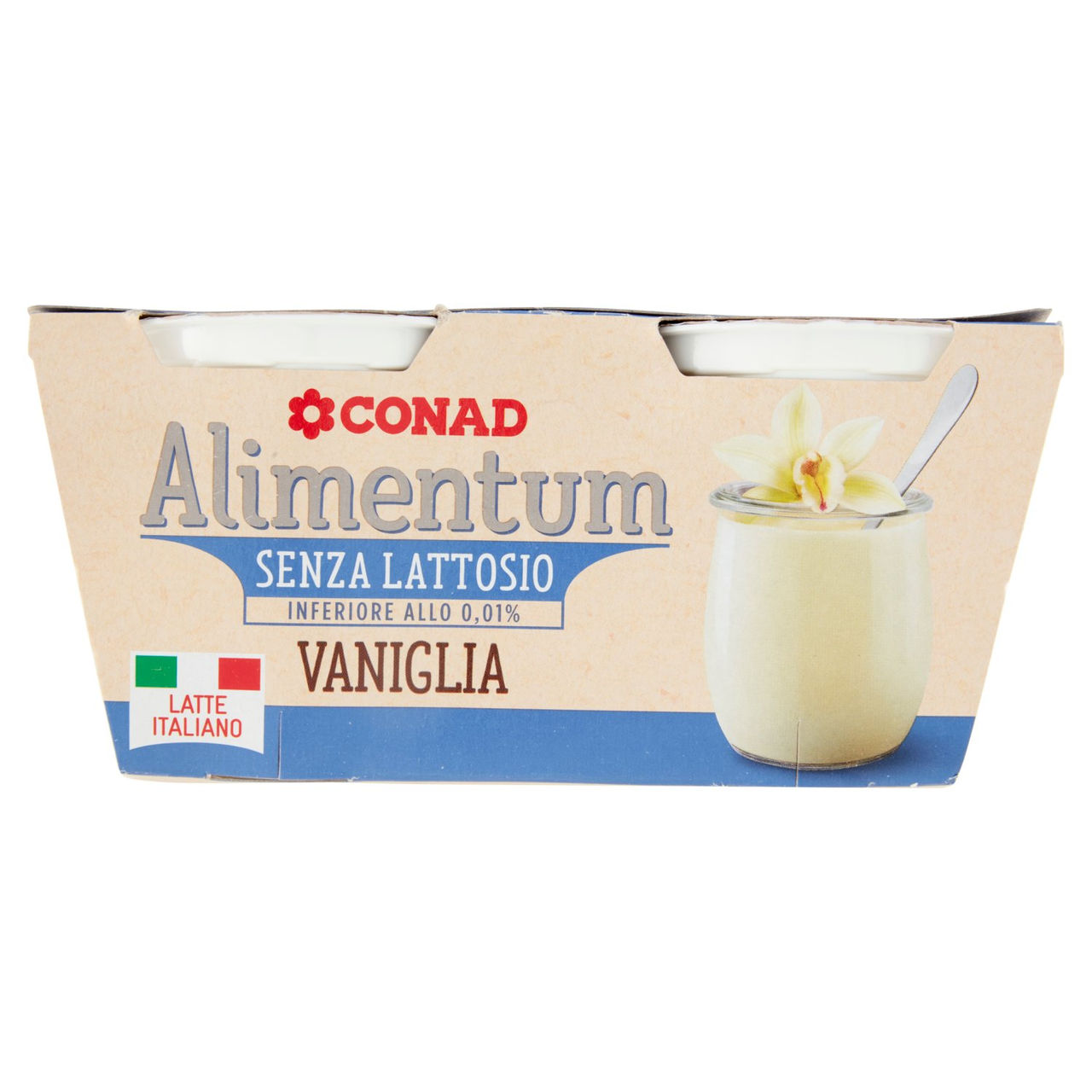 Alimentum Senza Lattosio Vaniglia 2 x 125 g