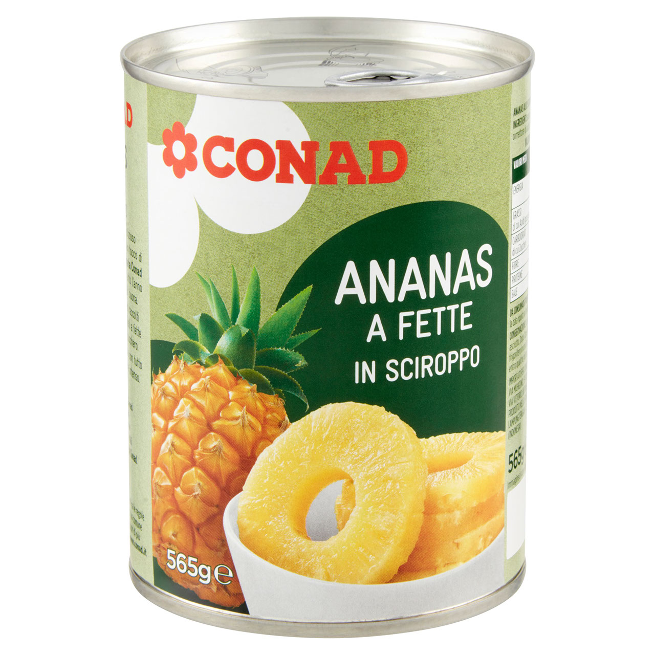 Ananas a Fette in Sciroppo 565 g Conad