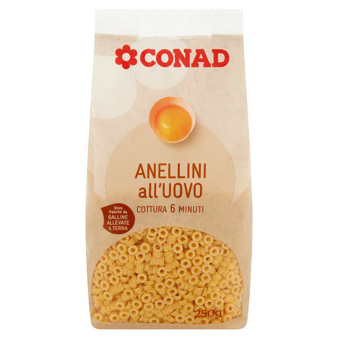 Anellini all'Uovo 250 g Conad in vendita online