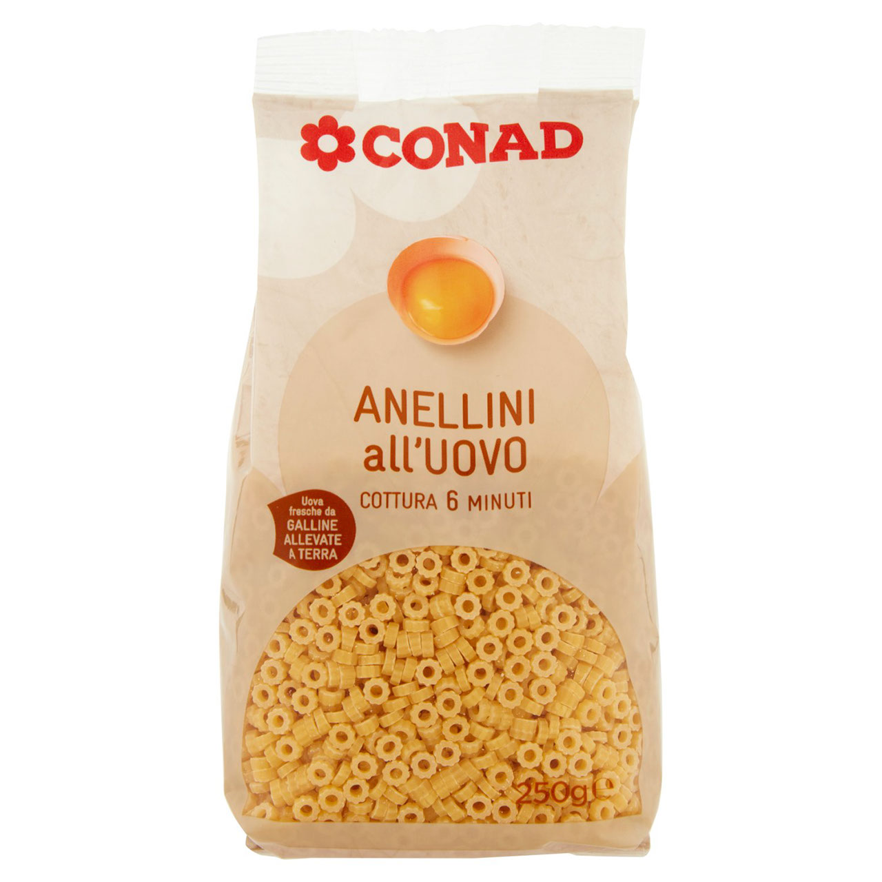 Anellini all'Uovo 250 g Conad in vendita online