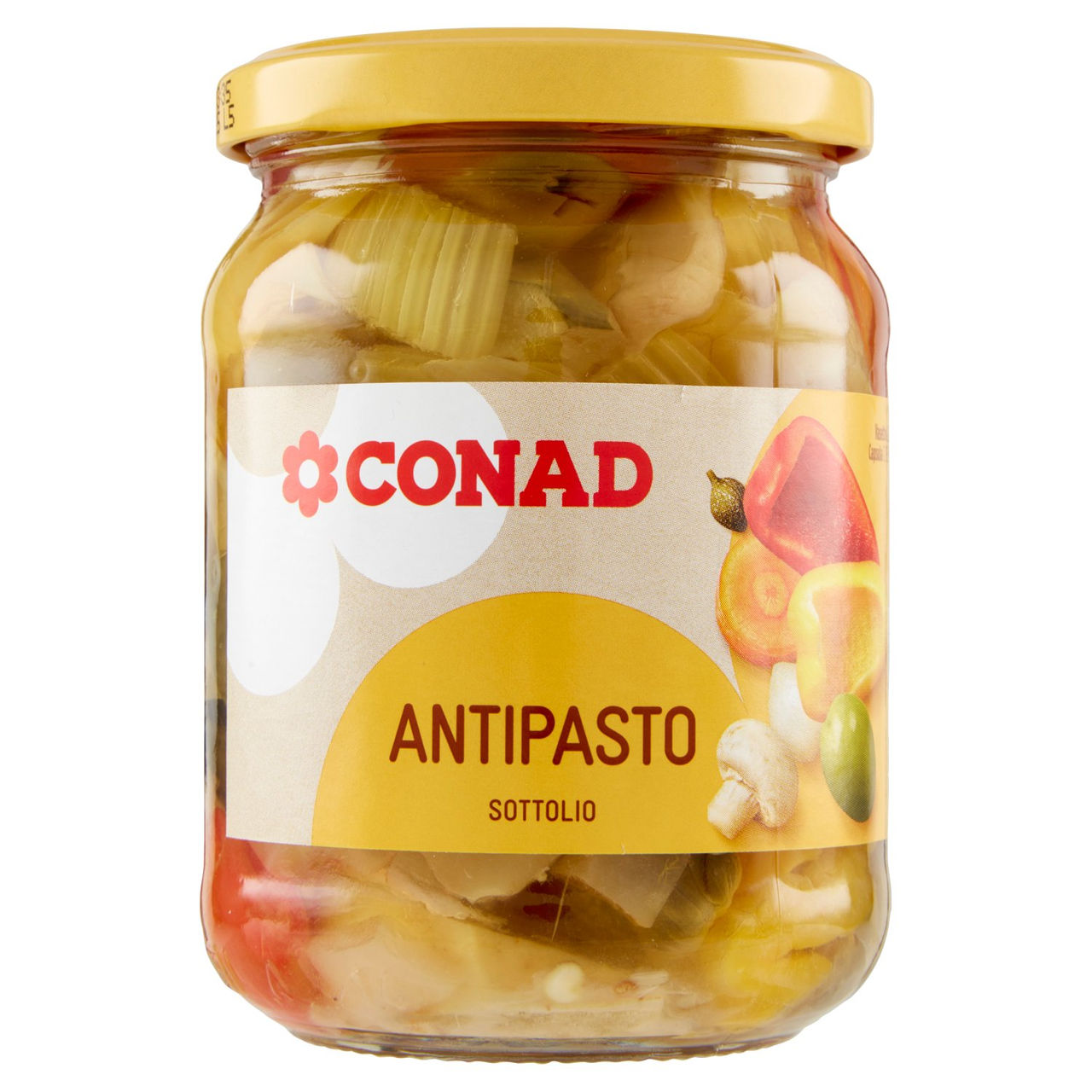 Antipasto sottolio g. 285 Conad