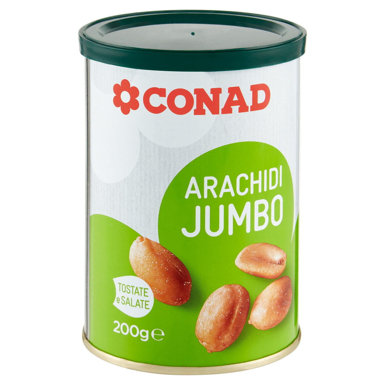 Arachidi Jumbo Tostate e Salate 200 g Conad