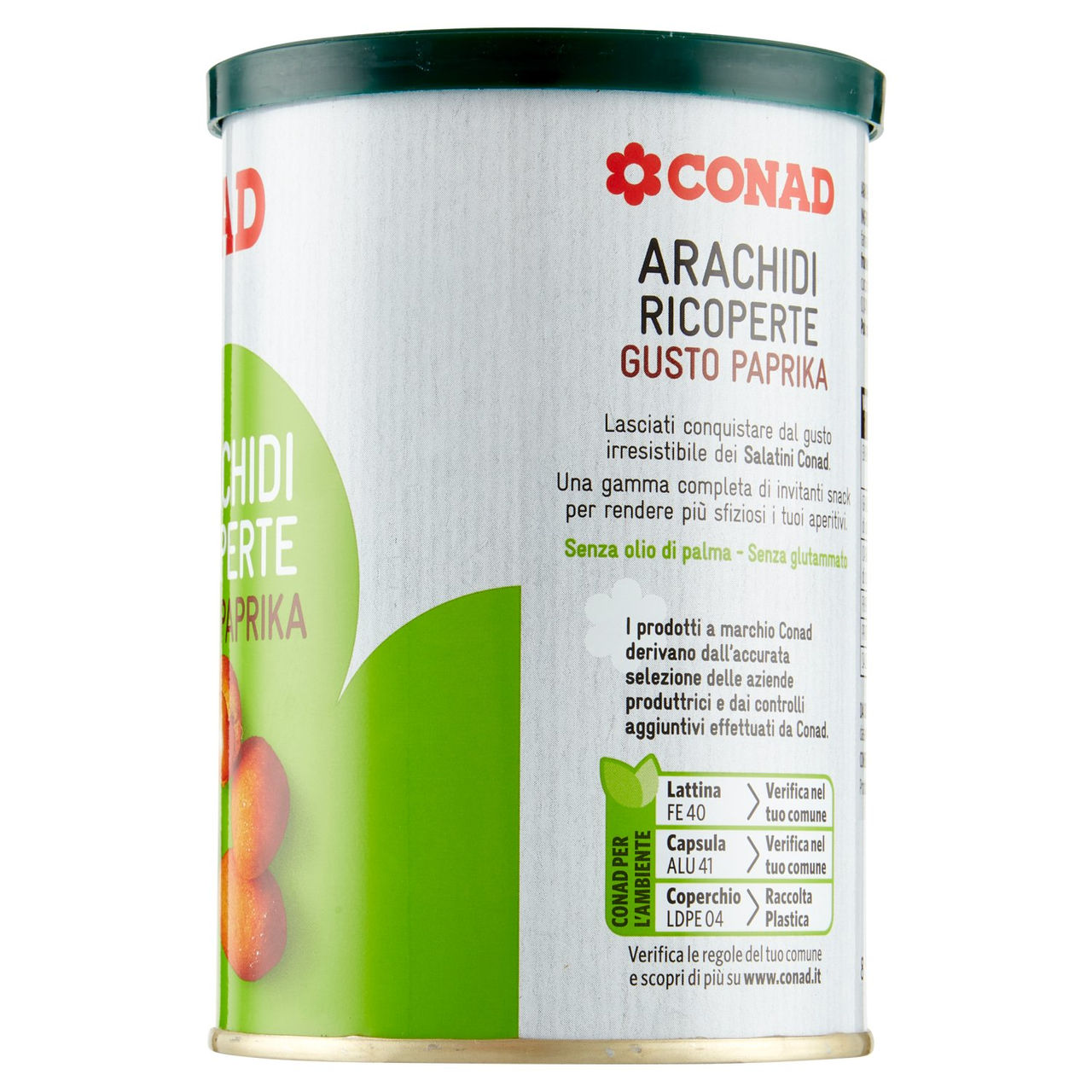 Arachidi Ricoperte Gusto Paprika 150g Conad