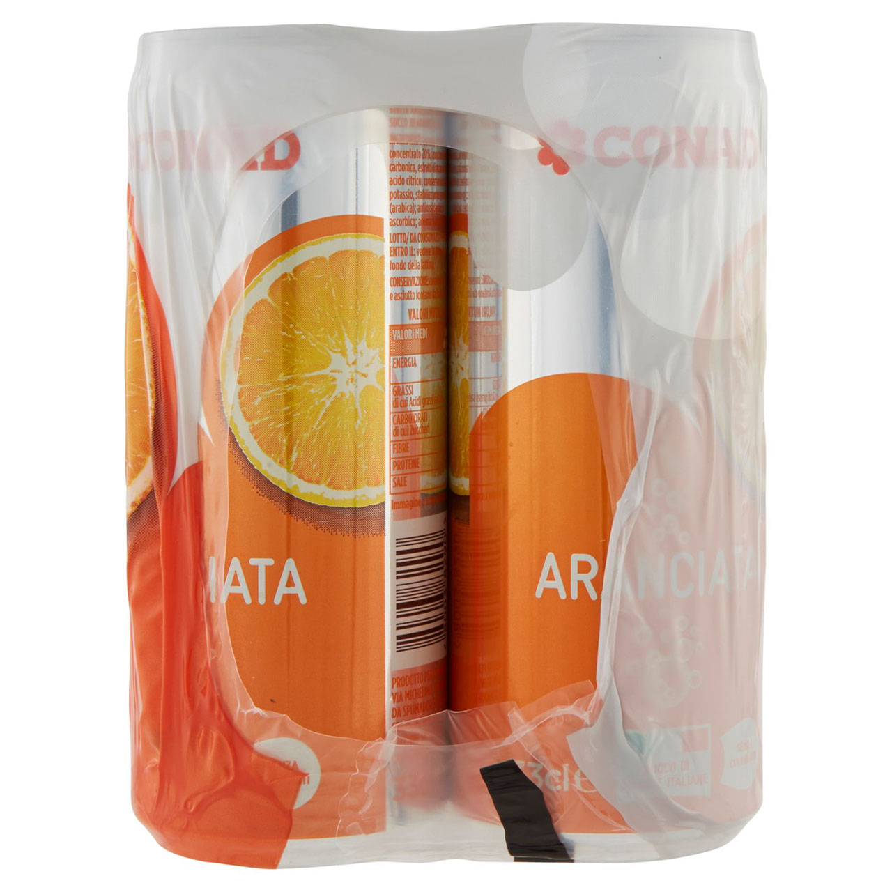 Aranciata 6 x 33 cl Conad in vendita online