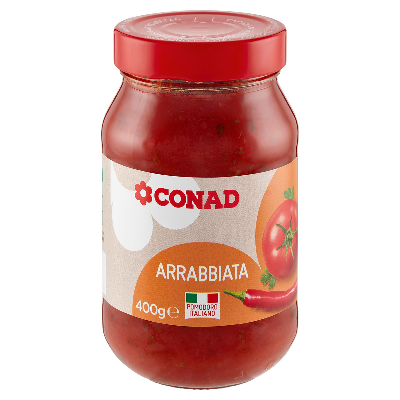 Sugo Arrabbiata 400 g Conad in vendita online