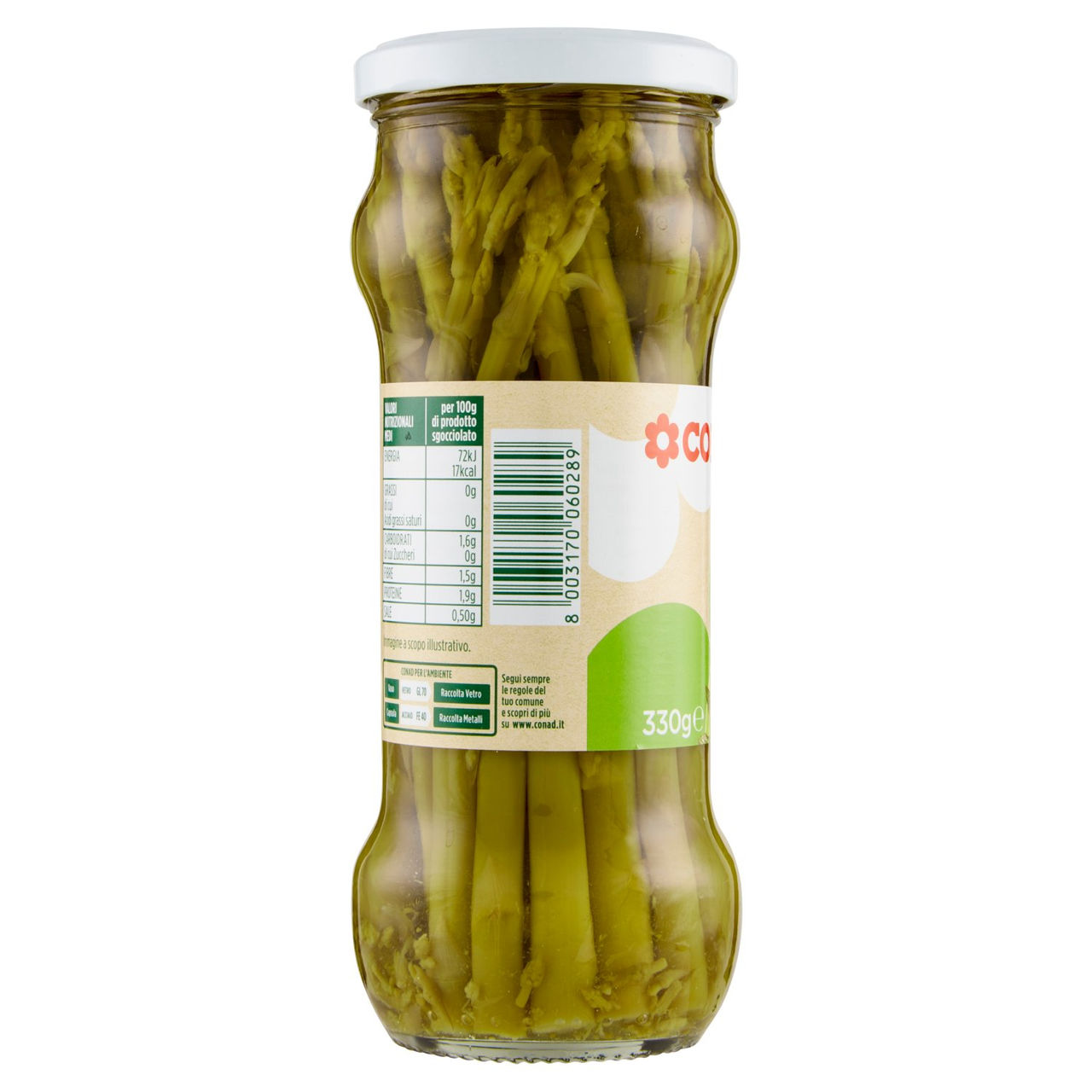 Asparagi Verdi 330 g Conad in vendita online