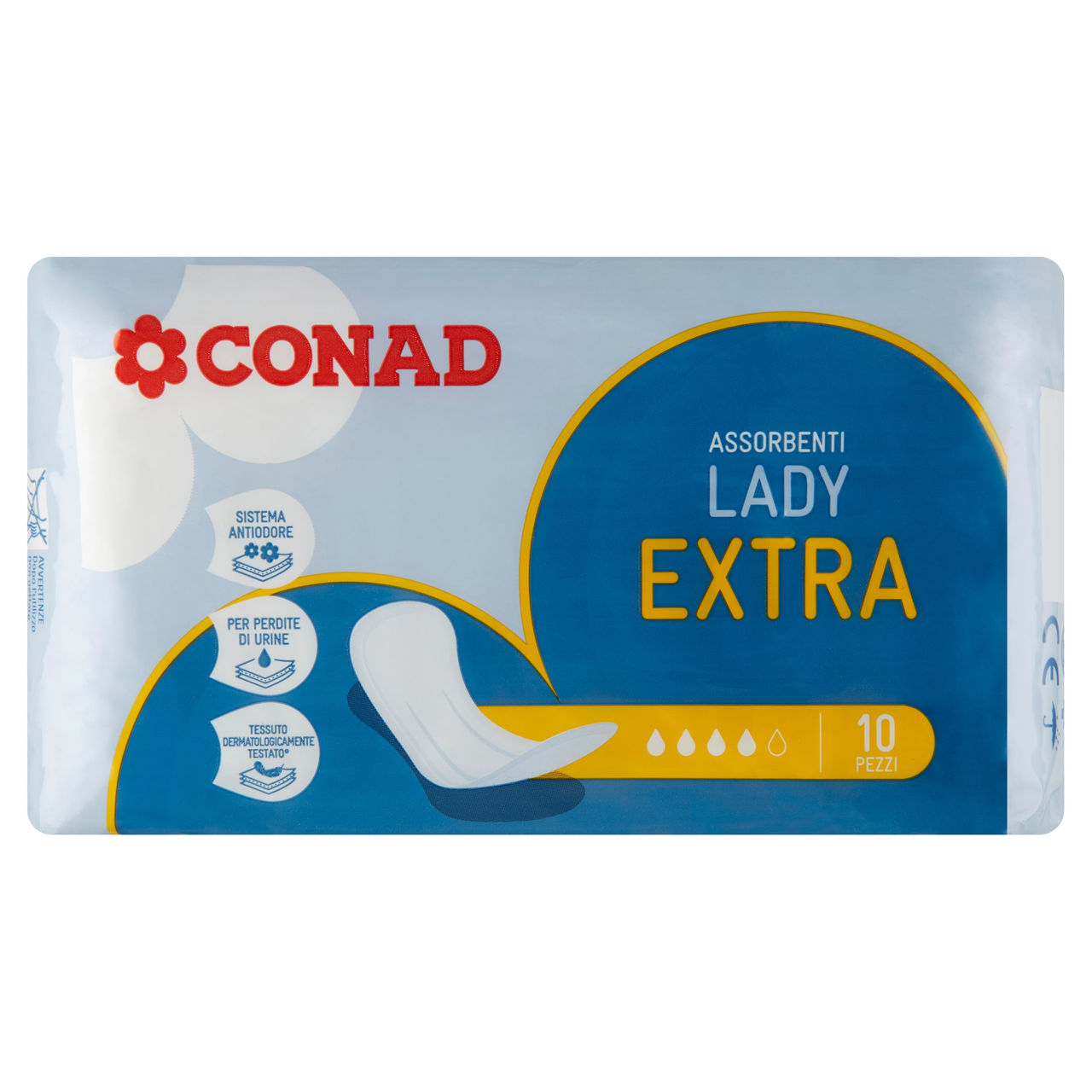 Assorbenti Lady Extra 10 pz Conad