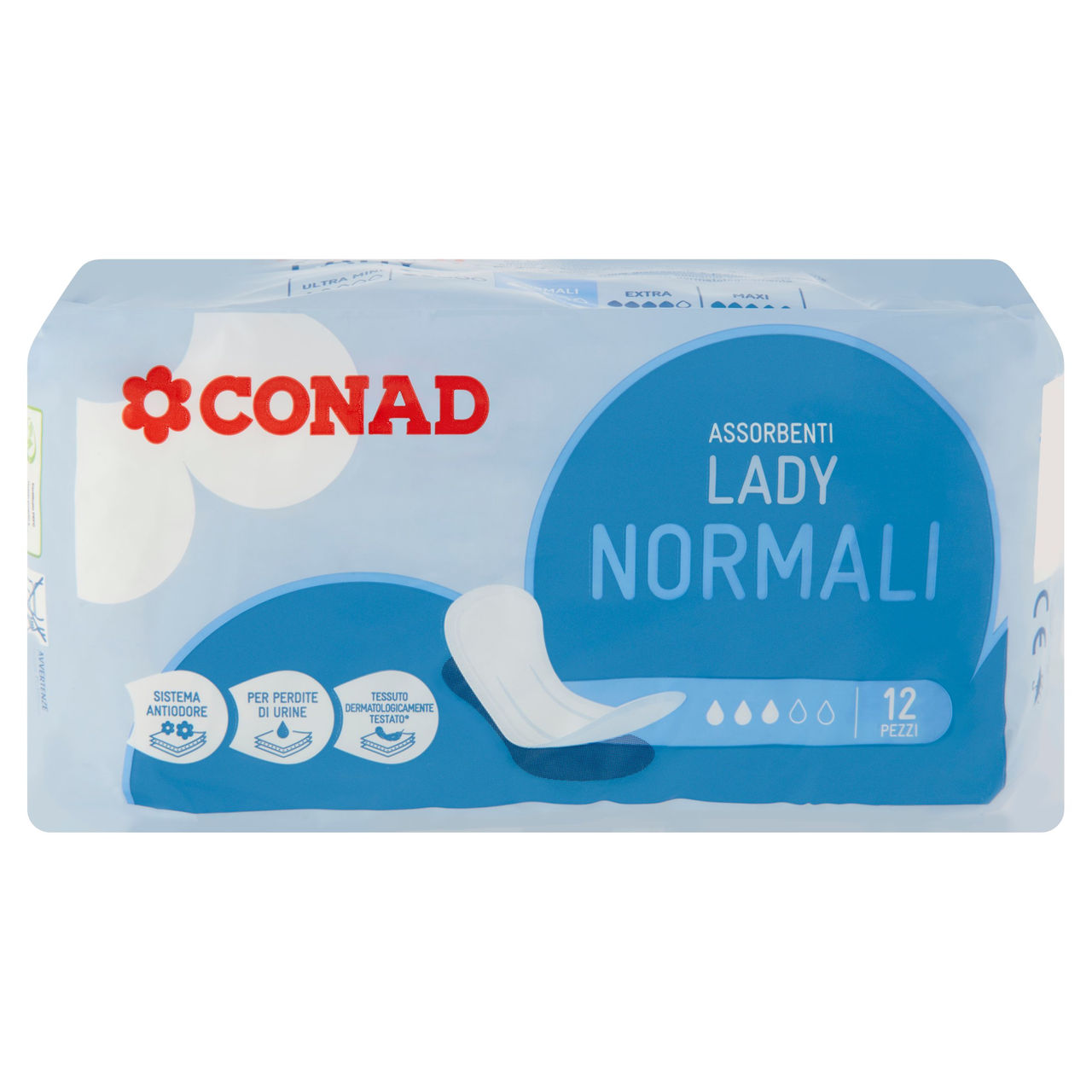 Assorbenti Lady Normali 12 pz Conad vendita online