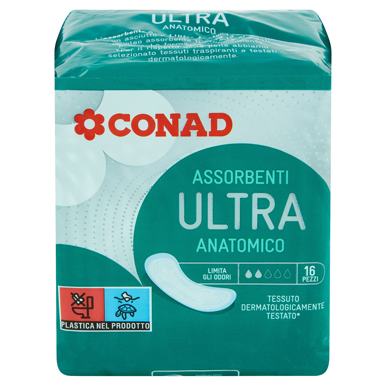 Assorbenti Ultra Anatomico 16 pz Conad online