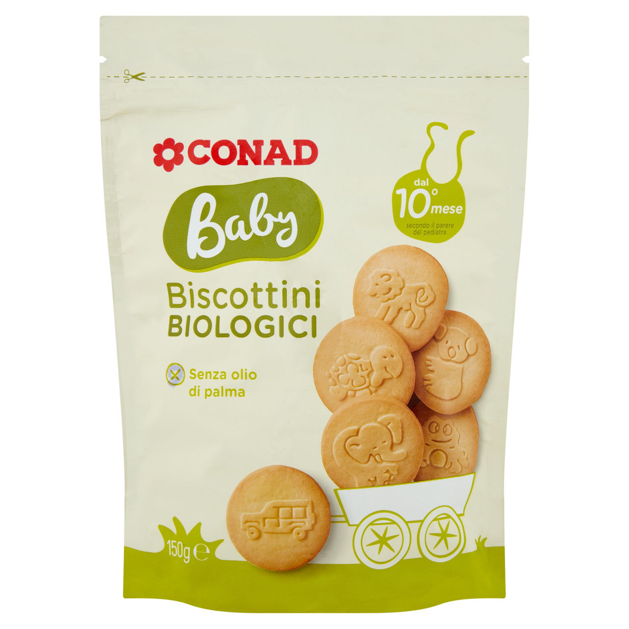 CONAD Baby Biscottini Biologici 150 g