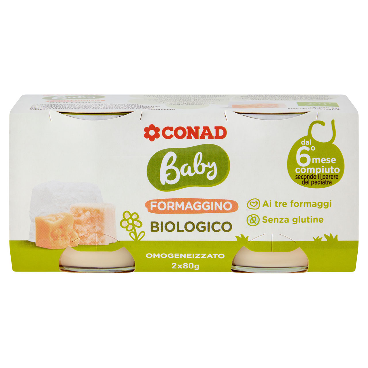 Omogeneizzato al formaggio Conad in vendita online