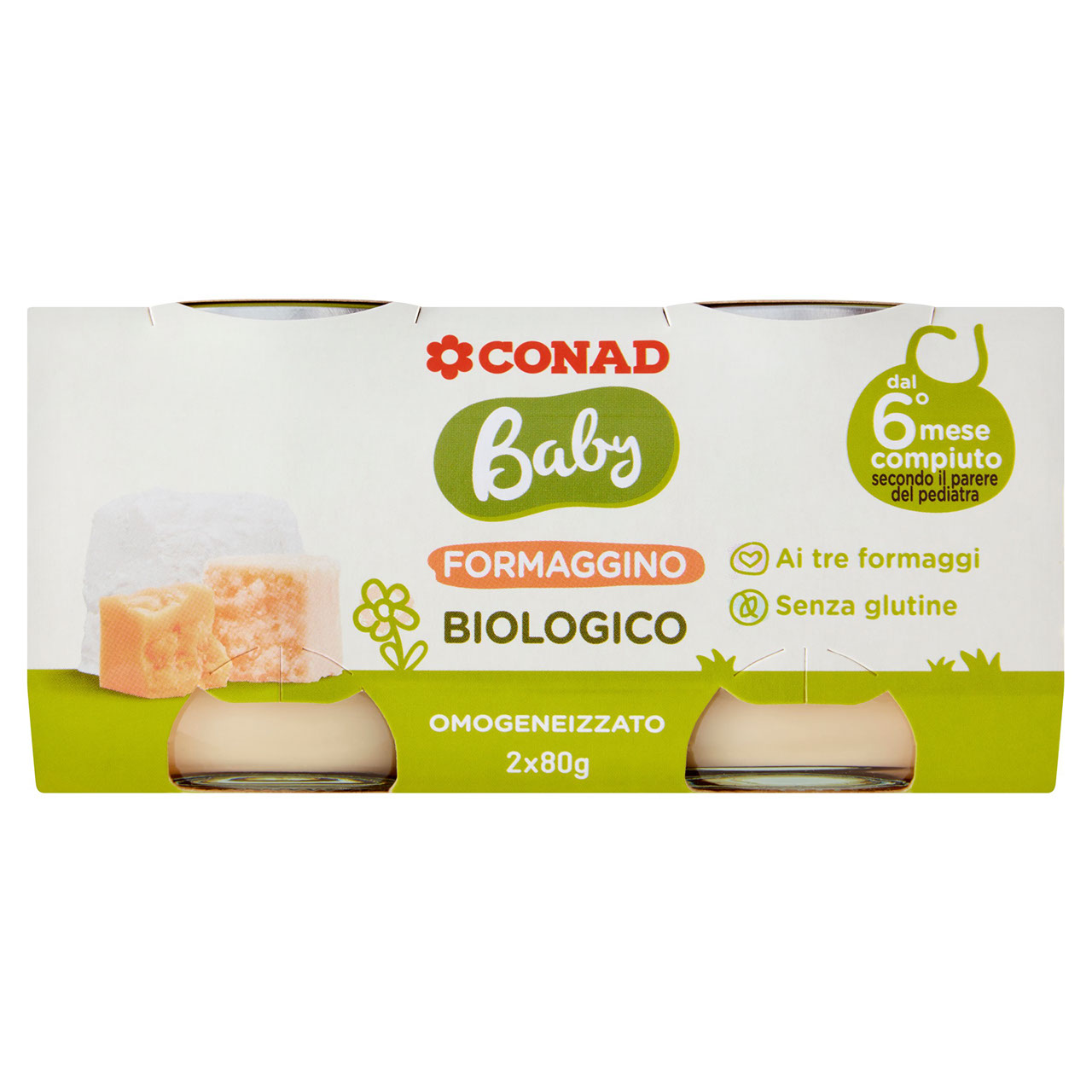 Omogeneizzato al formaggio Conad in vendita online