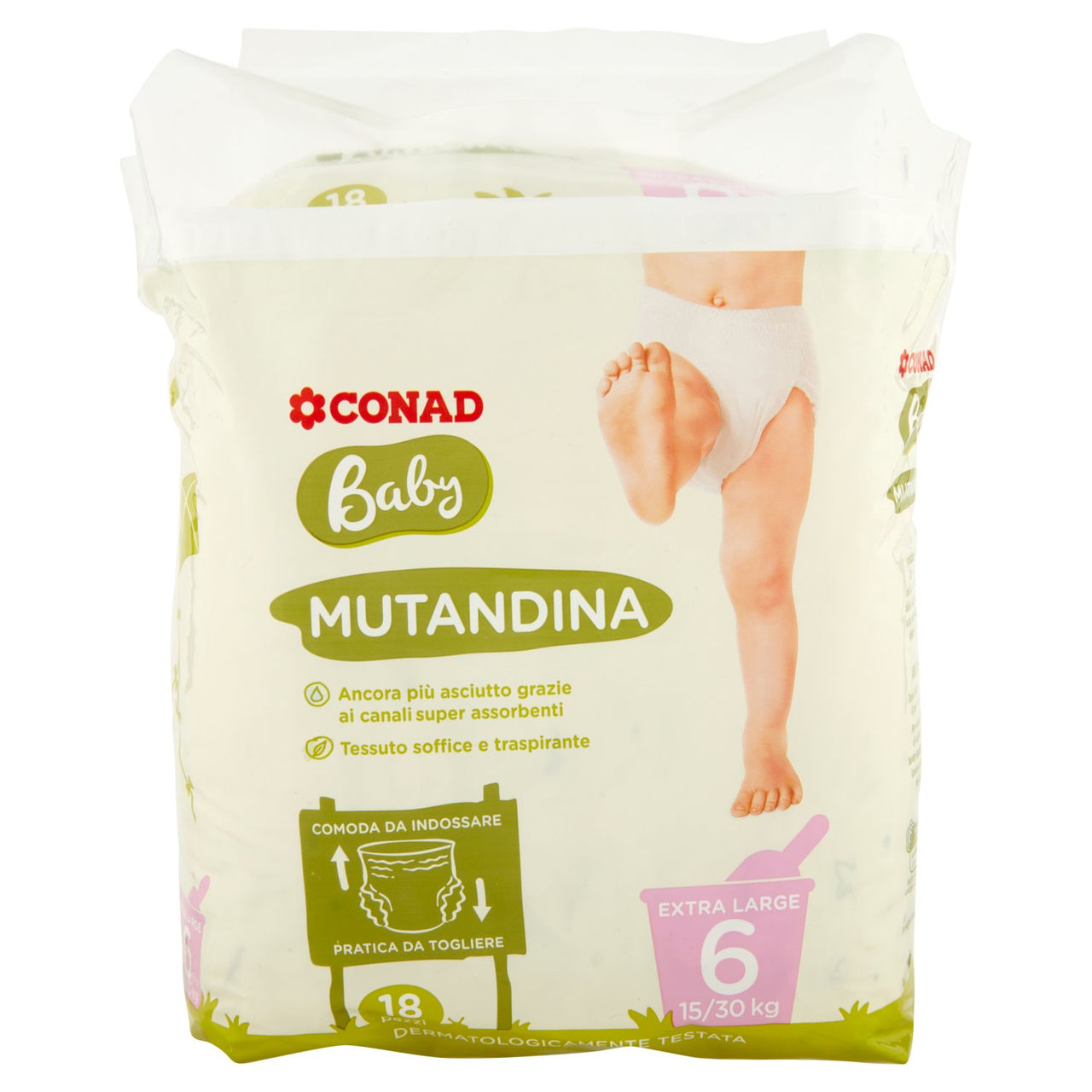 Pannolini mutandina 6 Conad in vendita online