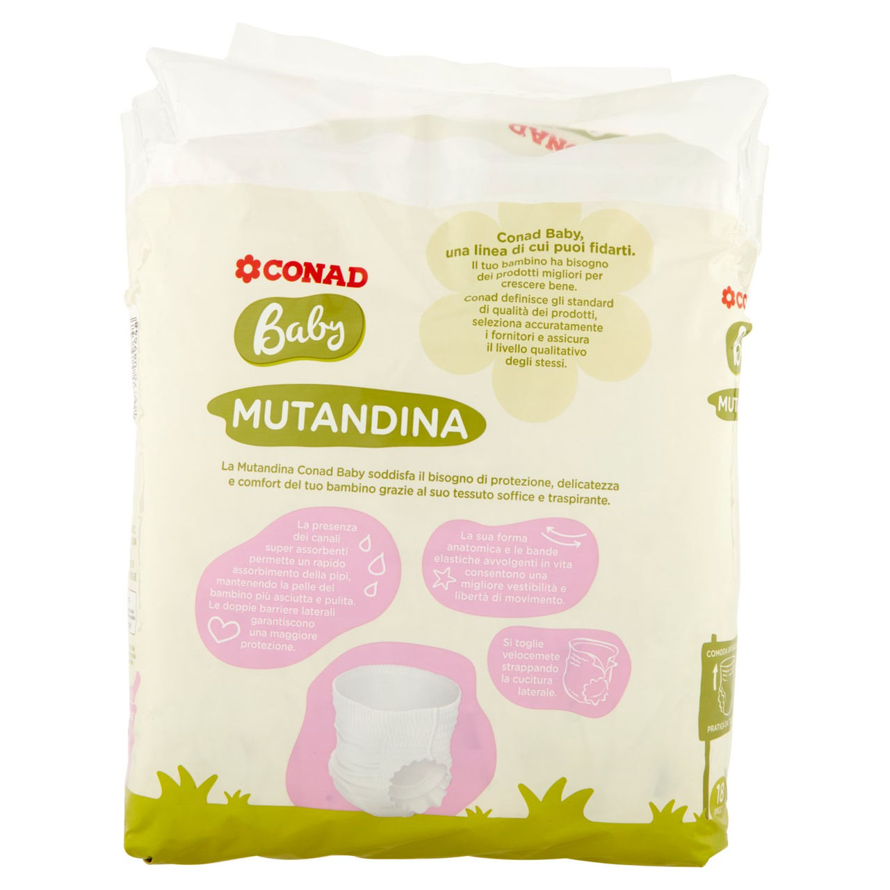 Pannolini mutandina 6 Conad in vendita online