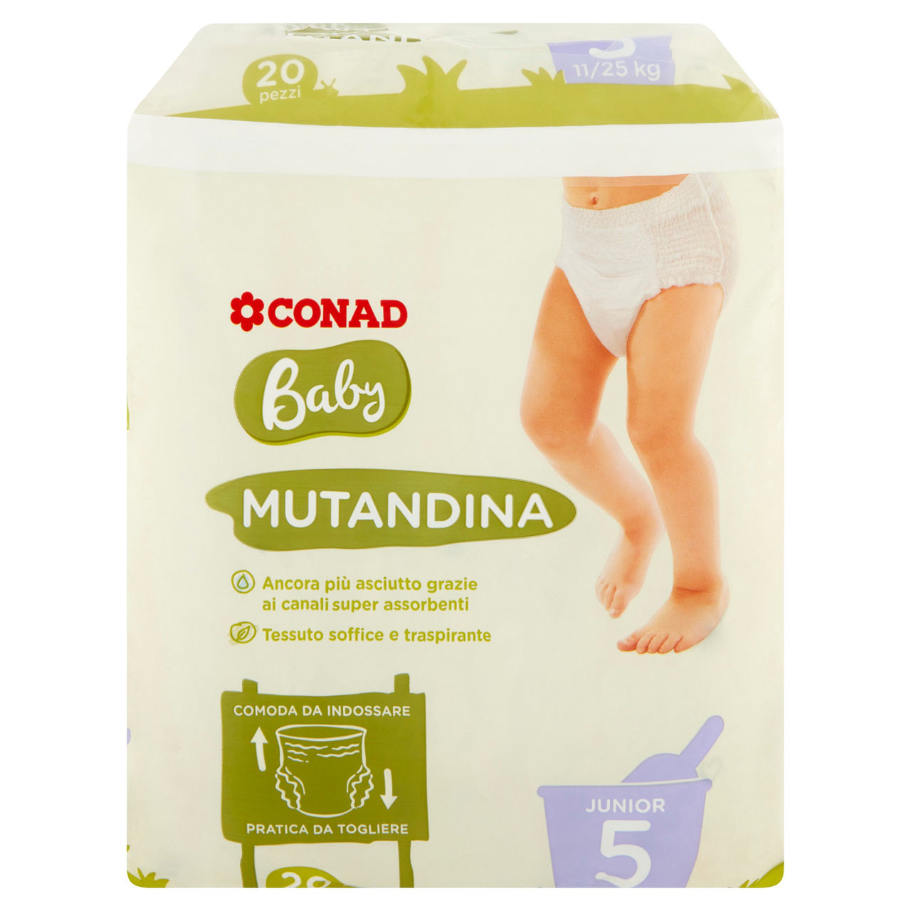 Pannolini mutandina Junior Conad in vendita online