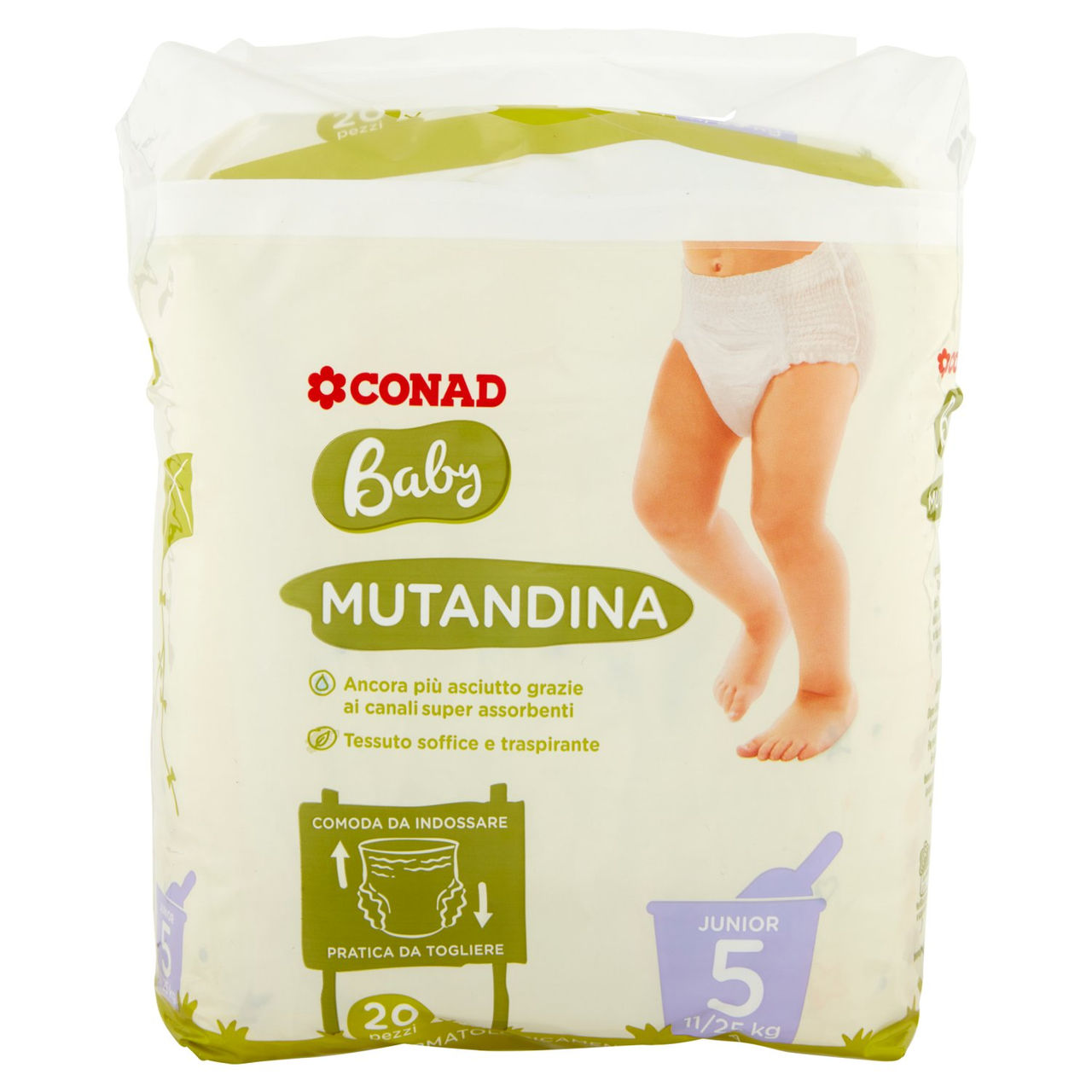 Pannolini mutandina Junior Conad in vendita online