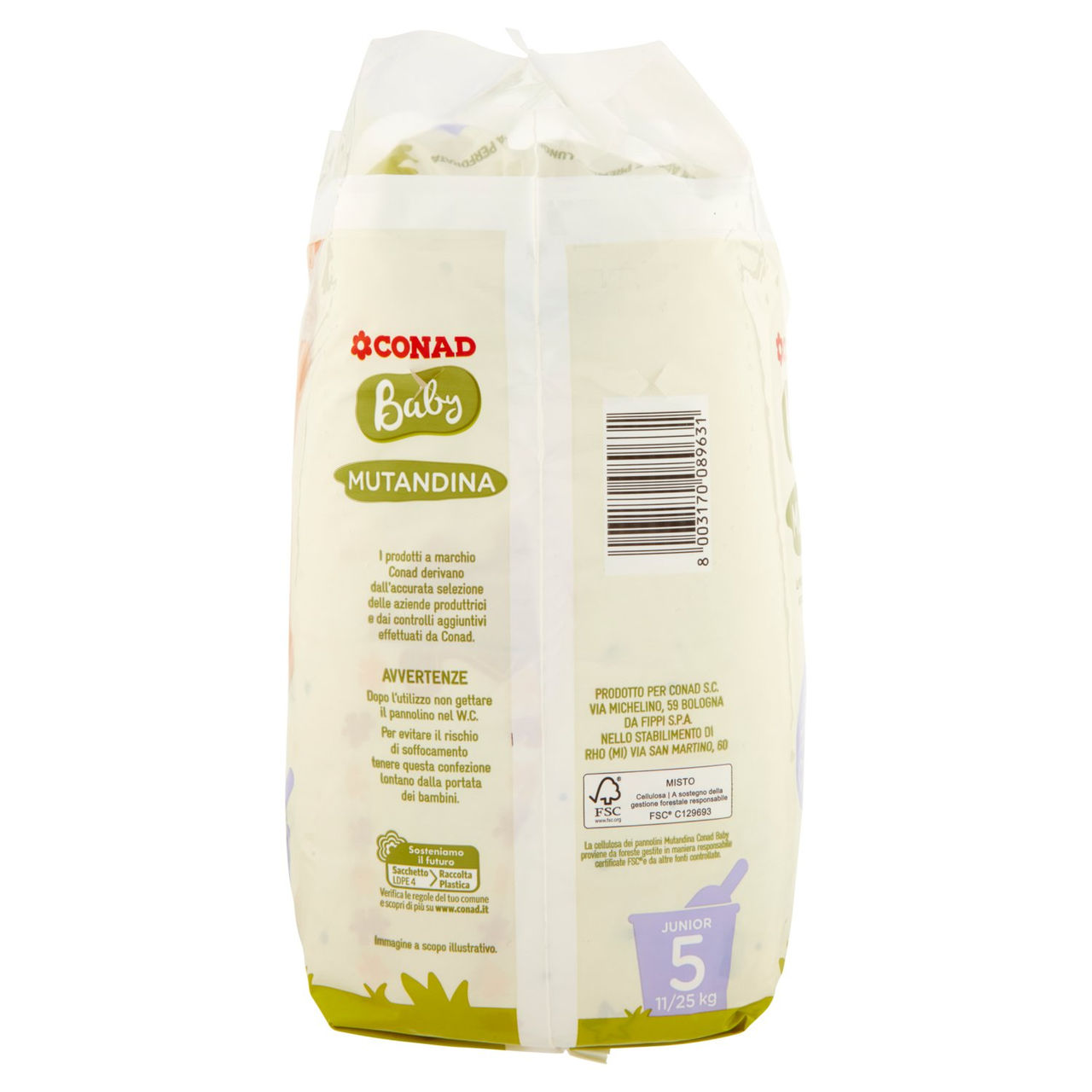 Pannolini mutandina Junior Conad in vendita online