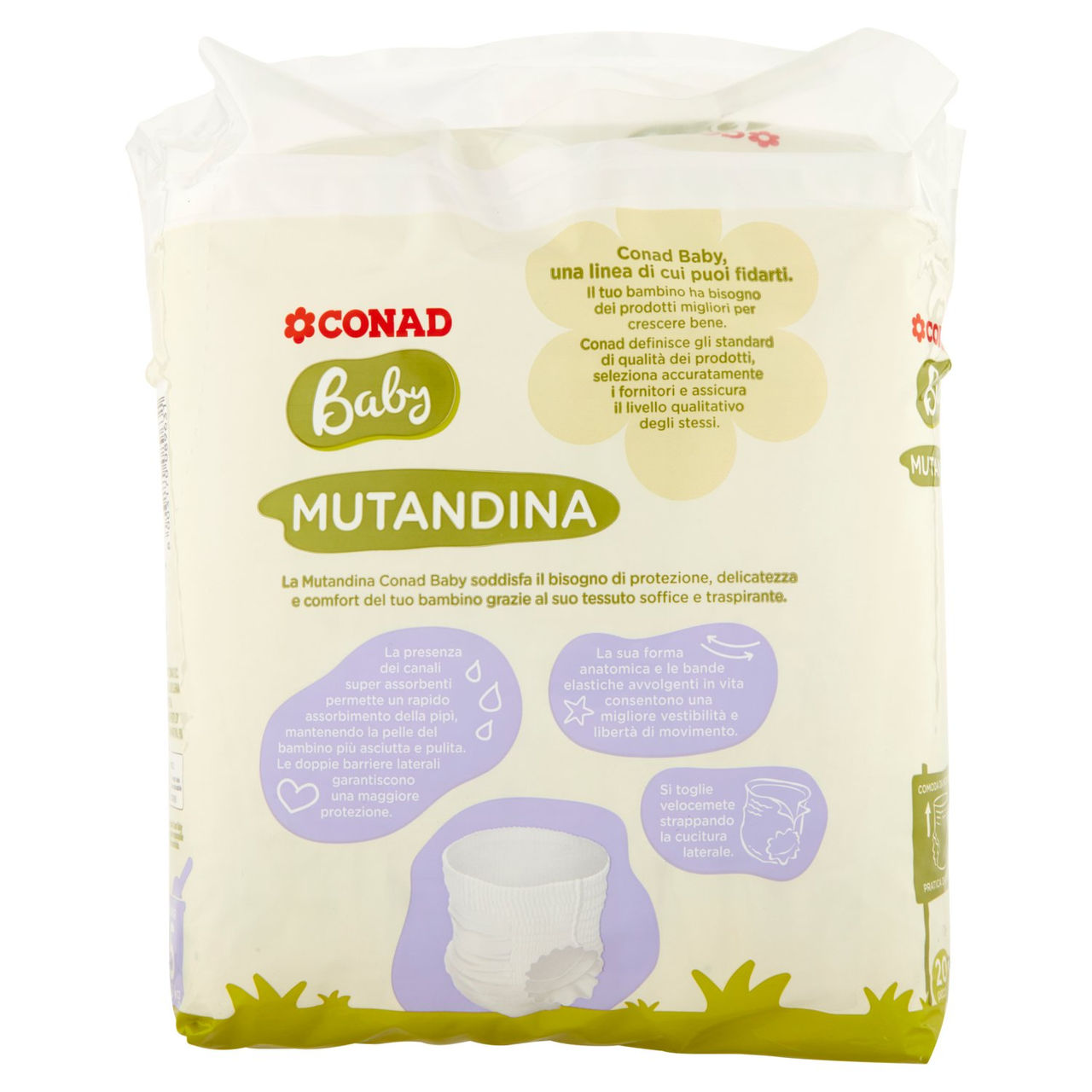 Pannolini mutandina Junior Conad in vendita online