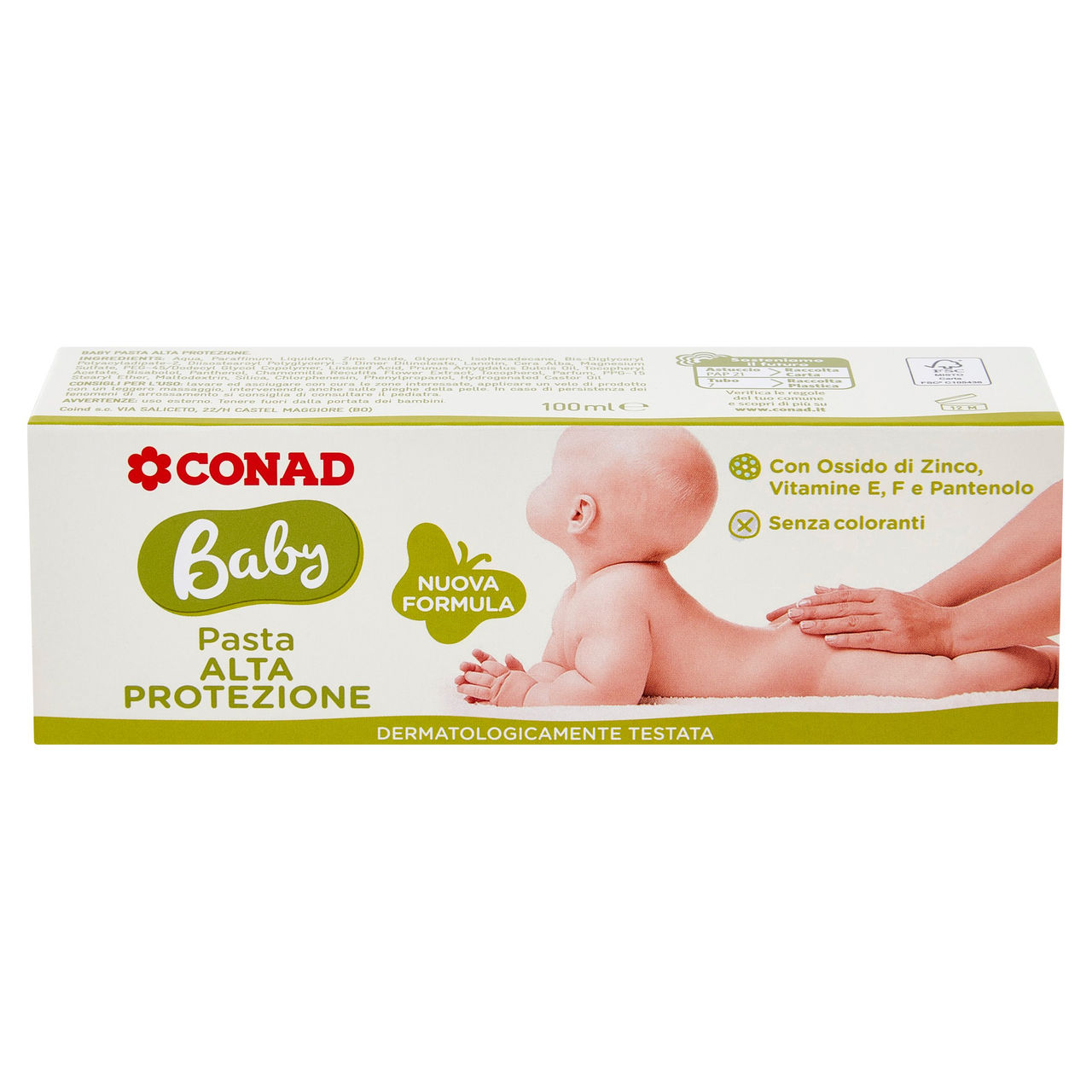 Baby Pasta Alta Protezione 100 ml Conad online