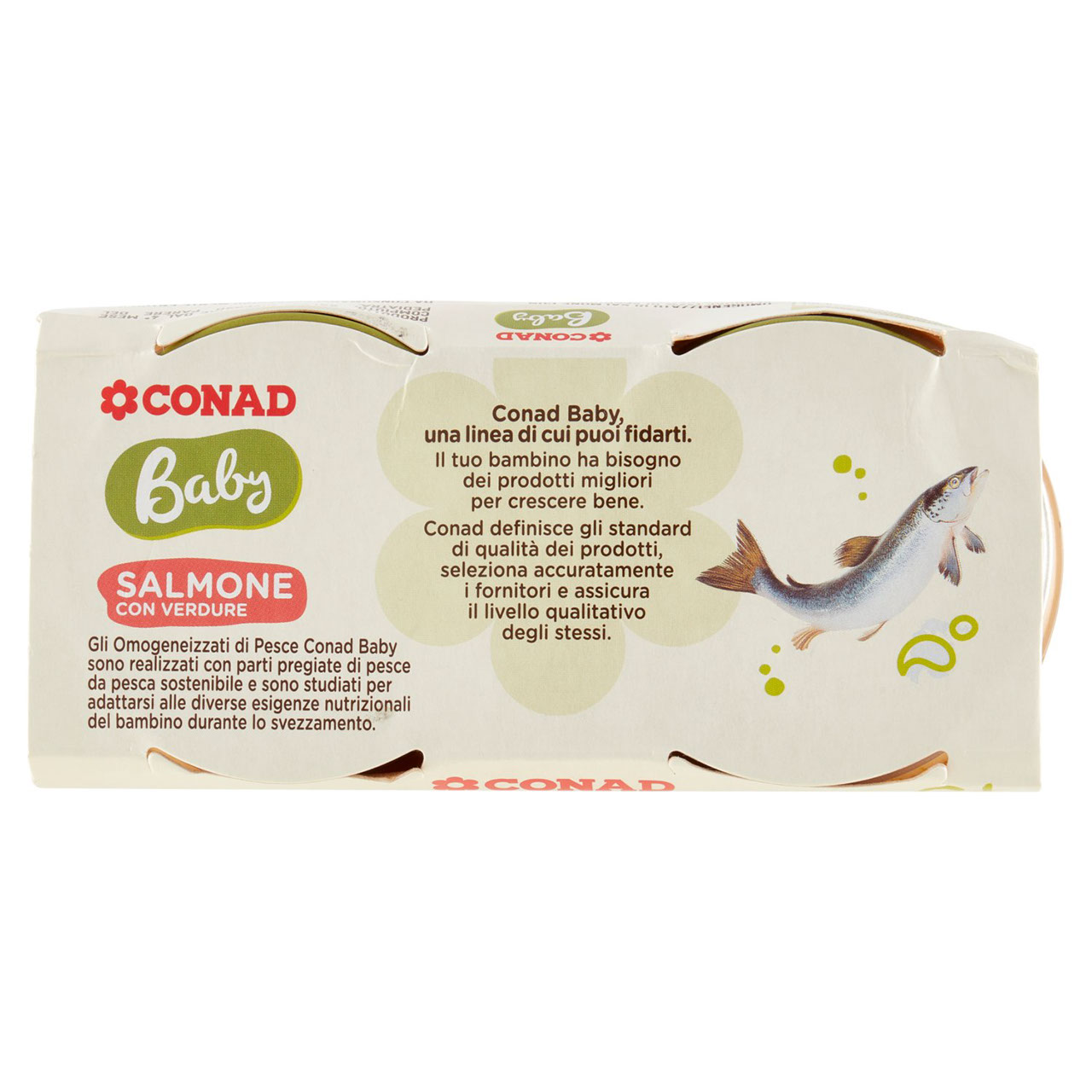 Omogeneizzato salmone Baby Conad in vendita online