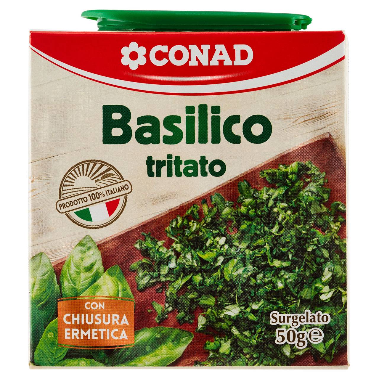 CONAD Basilico tritato Surgelato 50 g