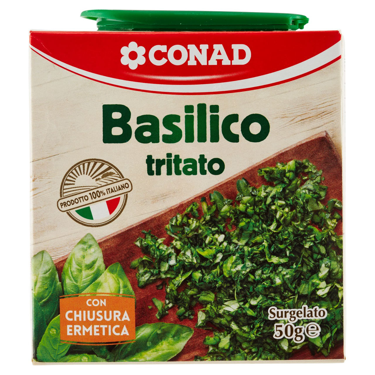 CONAD Basilico tritato Surgelato 50 g